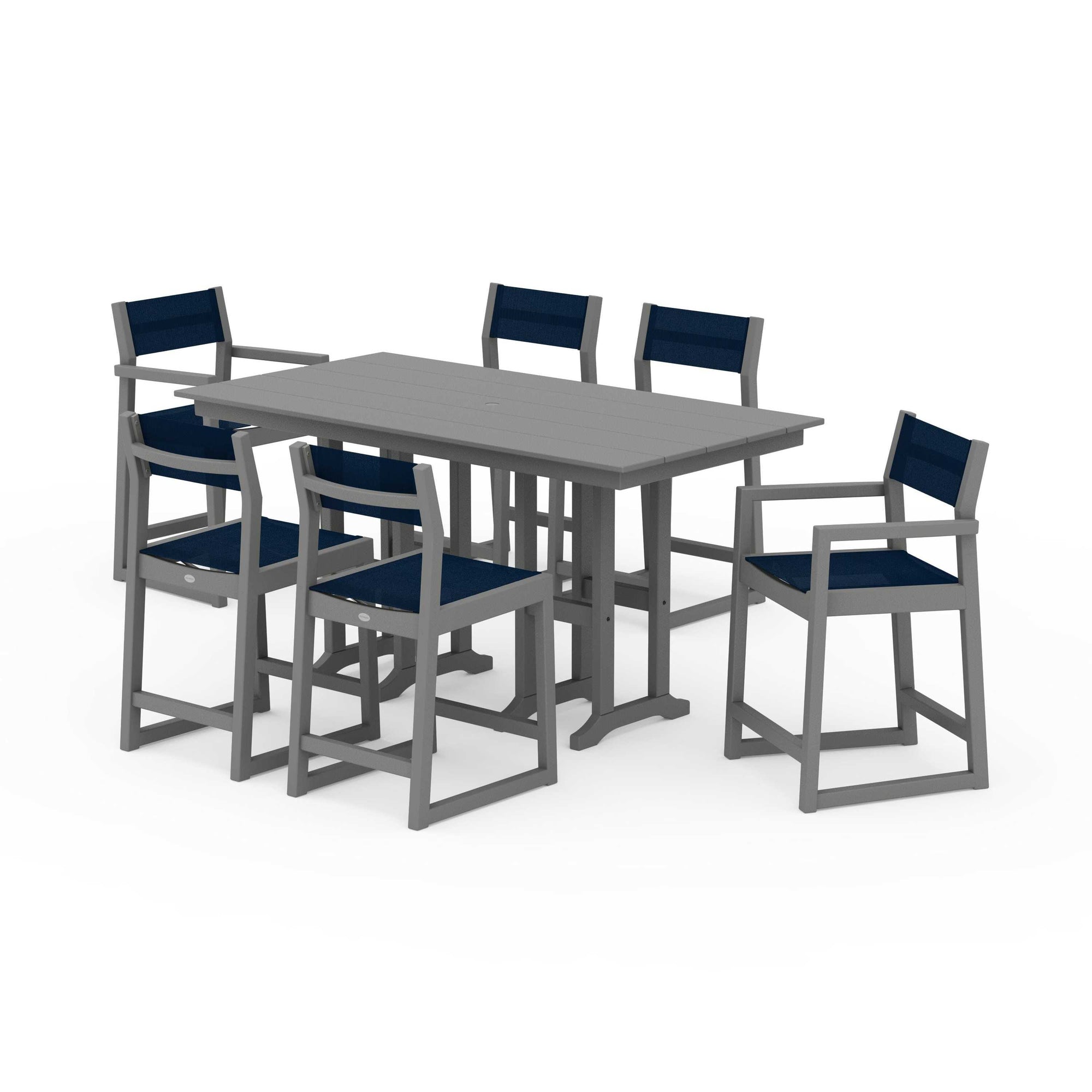 EDGE Sling 7-Piece Farmhouse Counter Set