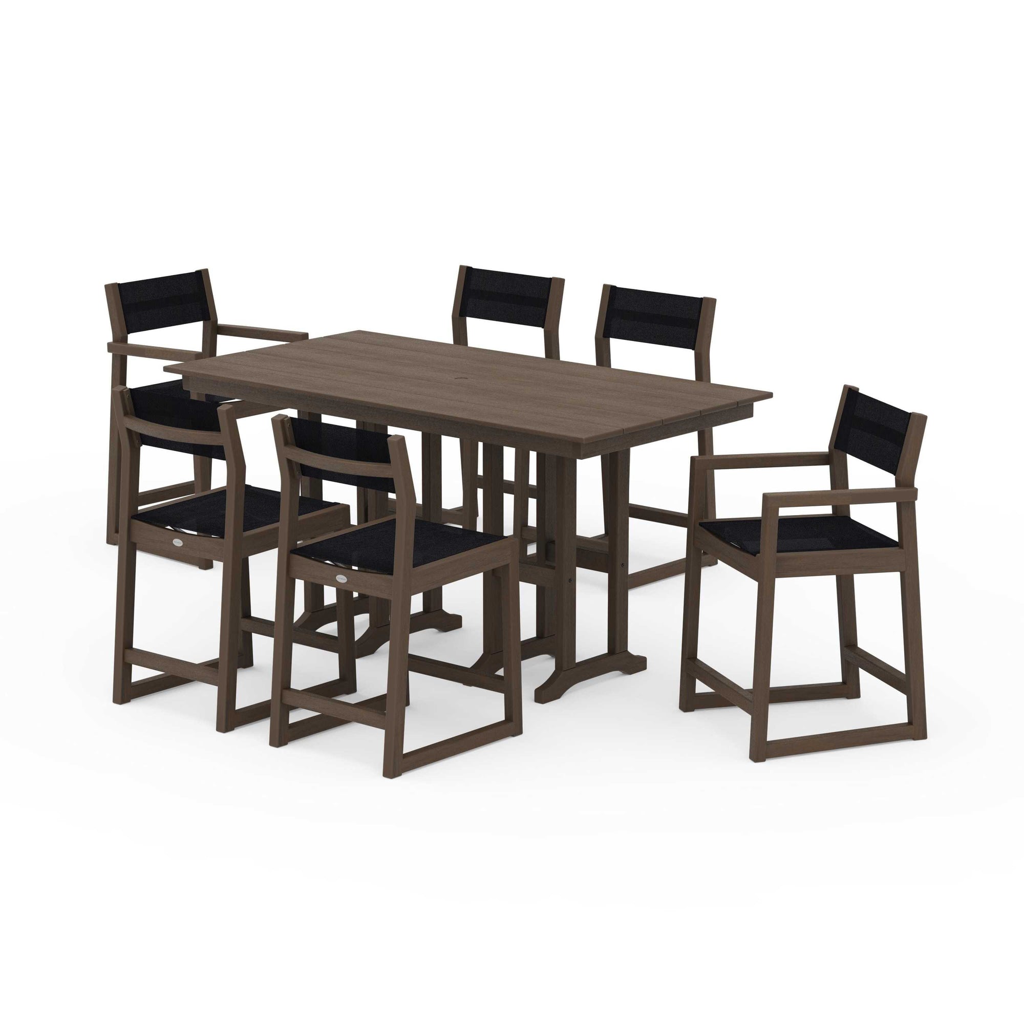 EDGE Sling 7-Piece Farmhouse Counter Set