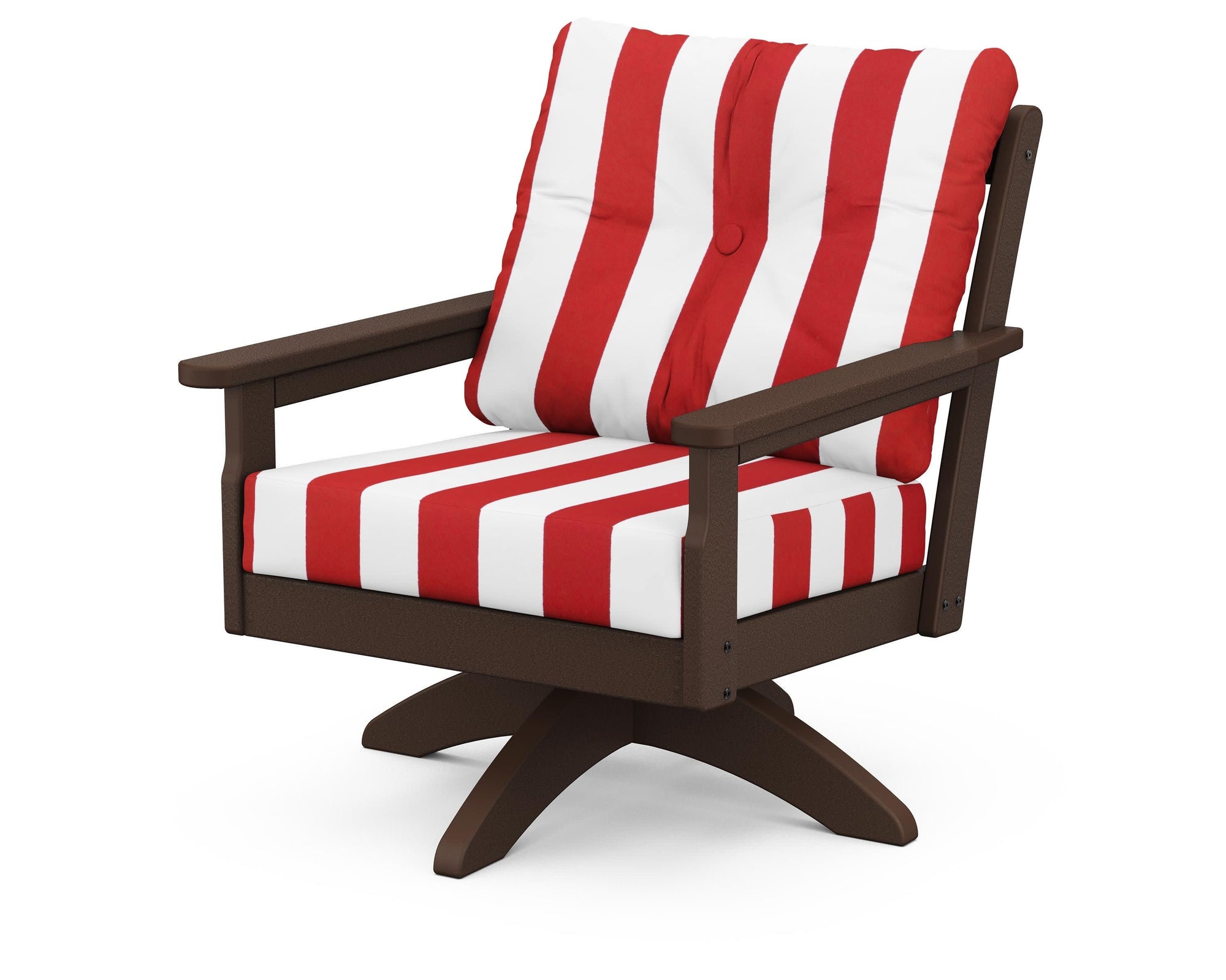 Polywood Vineyard Deep Seating Swivel Chair