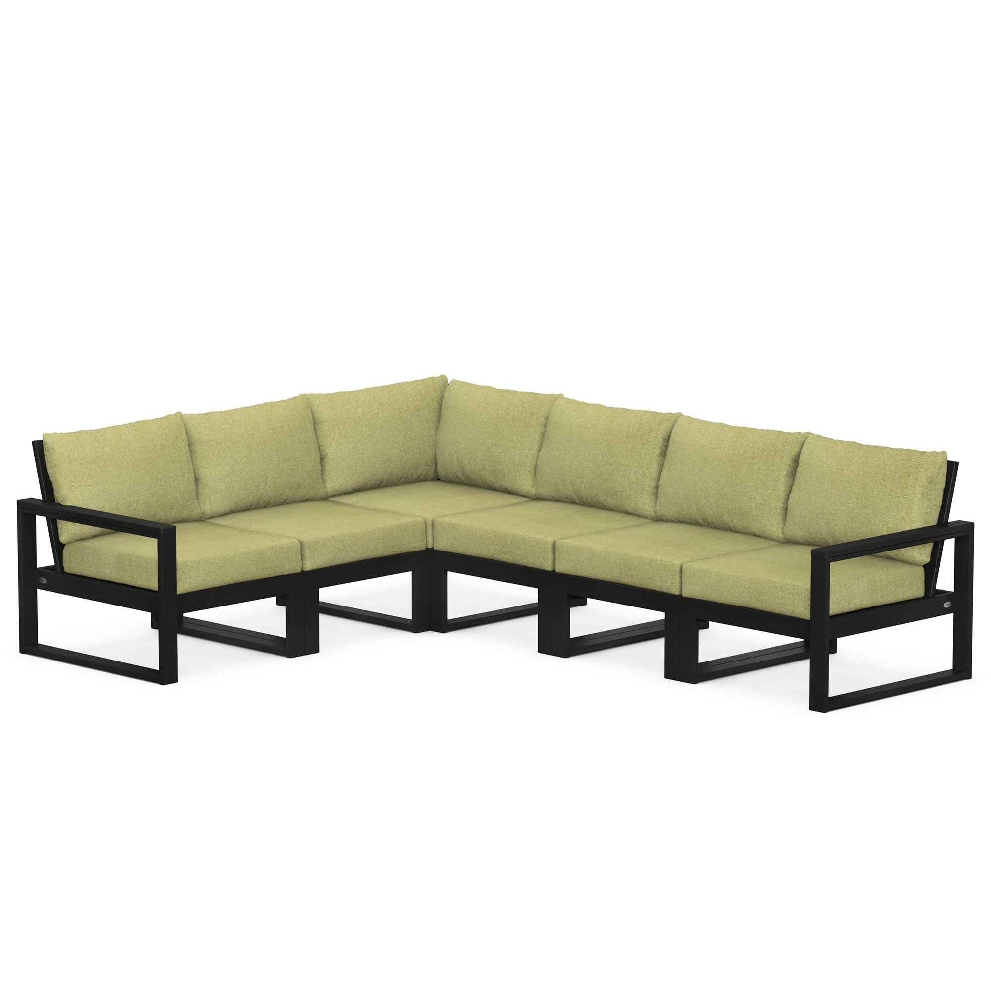 Polywood EDGE 6-Piece Modular Deep Seating Set