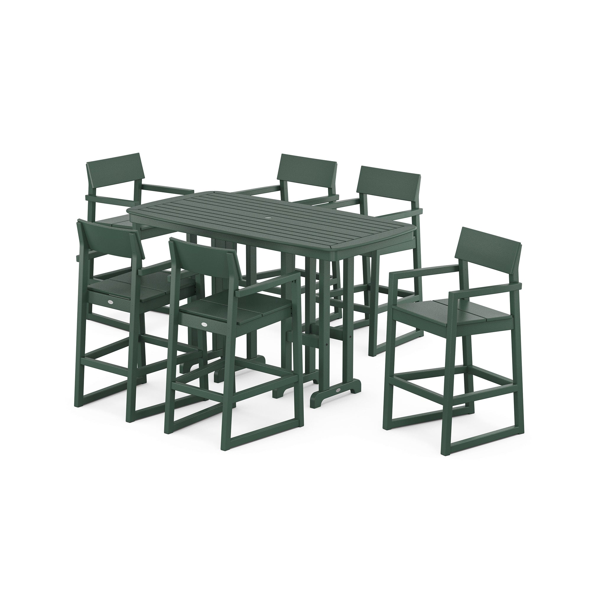 EDGE Arm Chair 7-Piece Bar Set