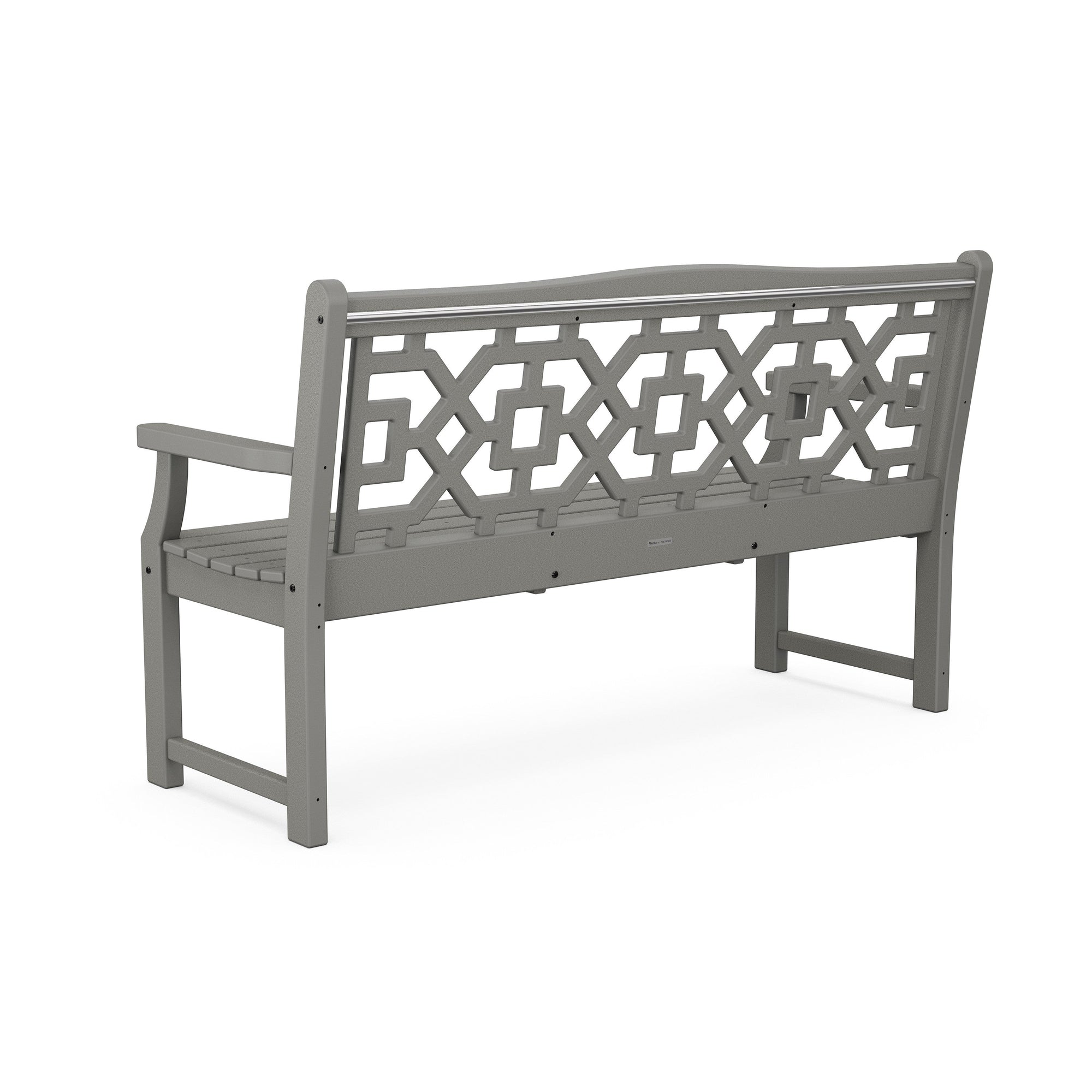 Polywood Chinoiserie 60" Garden Bench