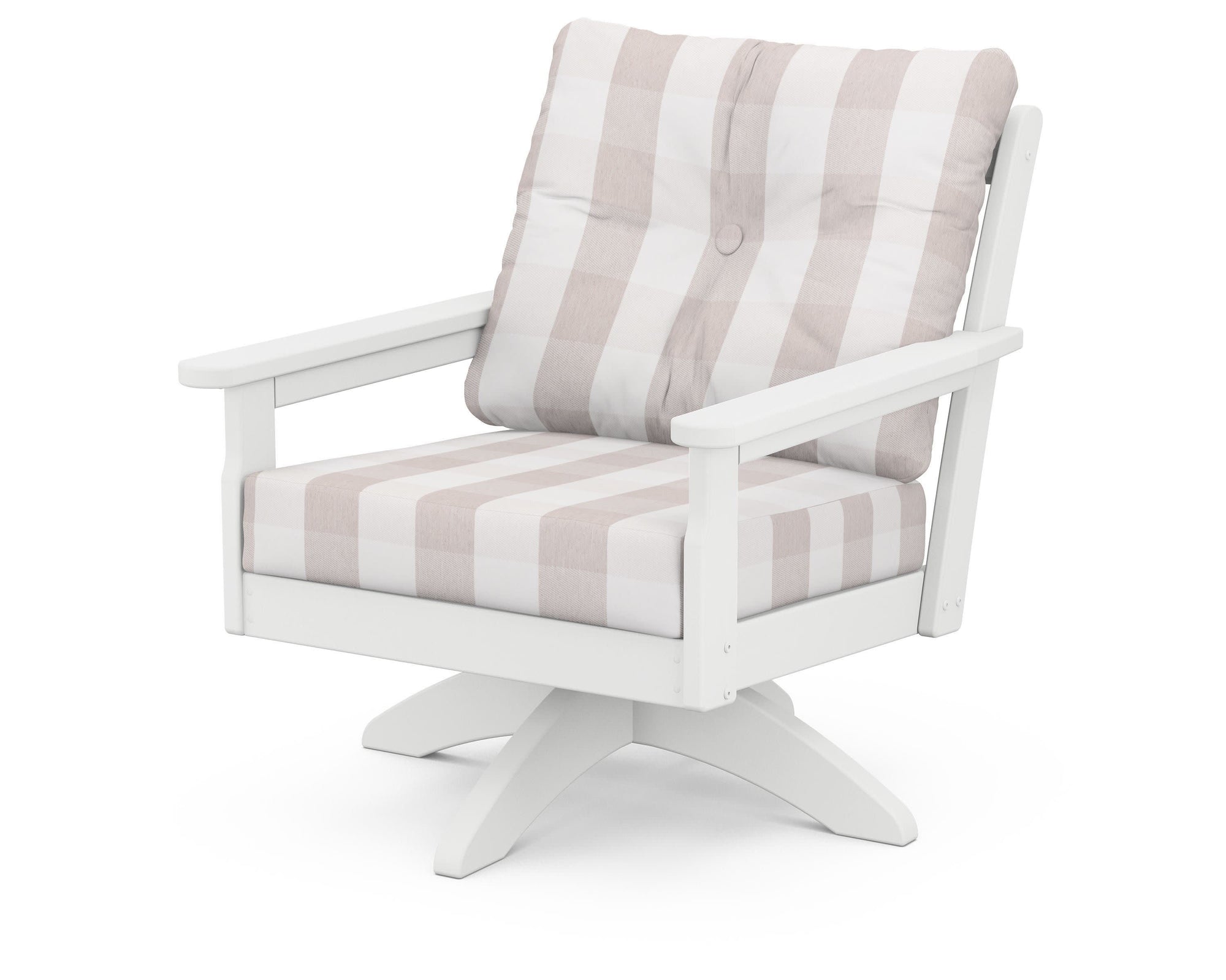 Polywood Vineyard Deep Seating Swivel Chair