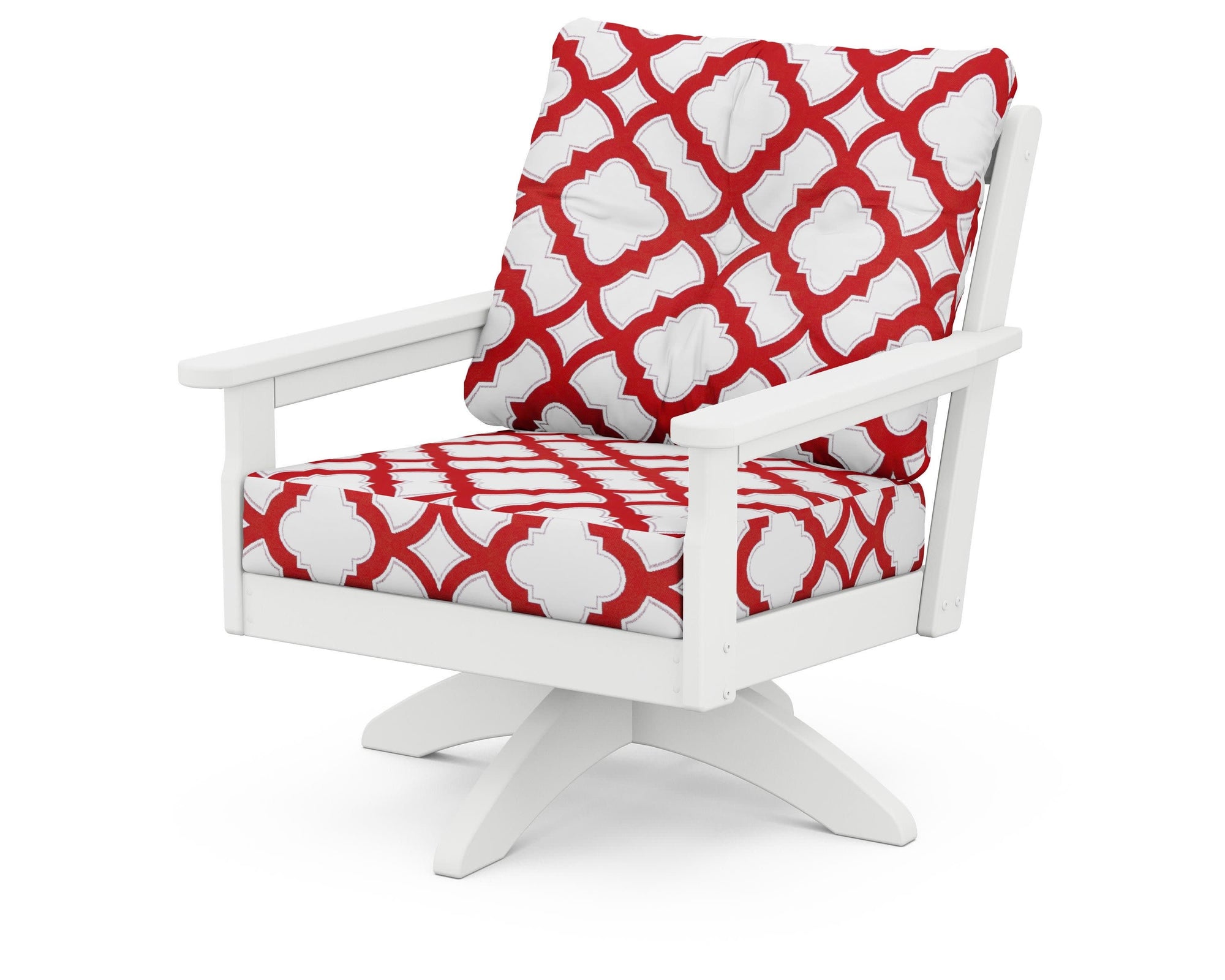 Polywood Vineyard Deep Seating Swivel Chair