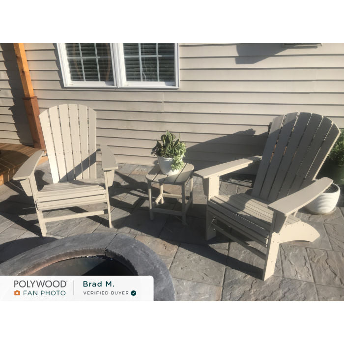 Polywood South Beach Outdoor Slatted End Table