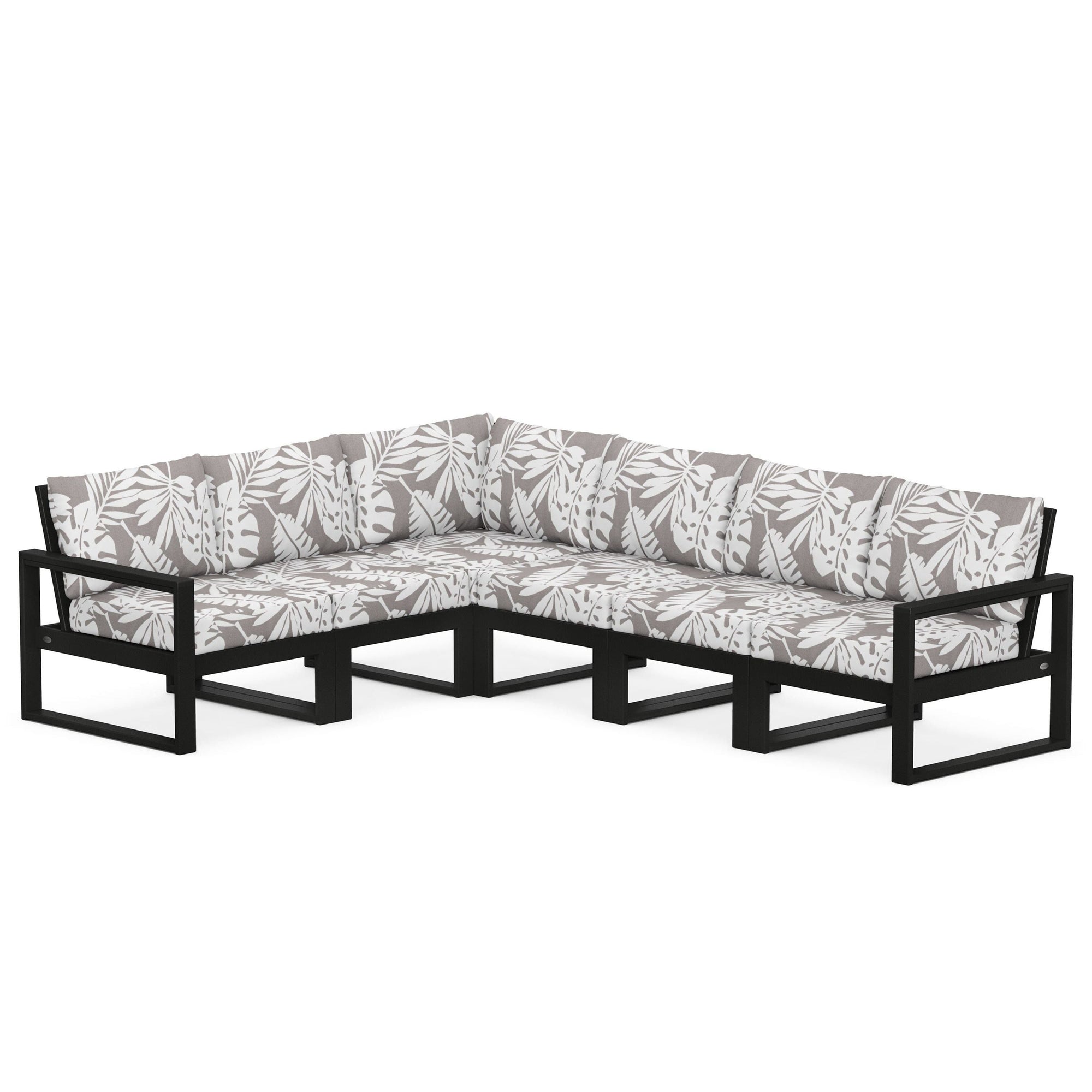 Polywood EDGE 6-Piece Modular Deep Seating Set
