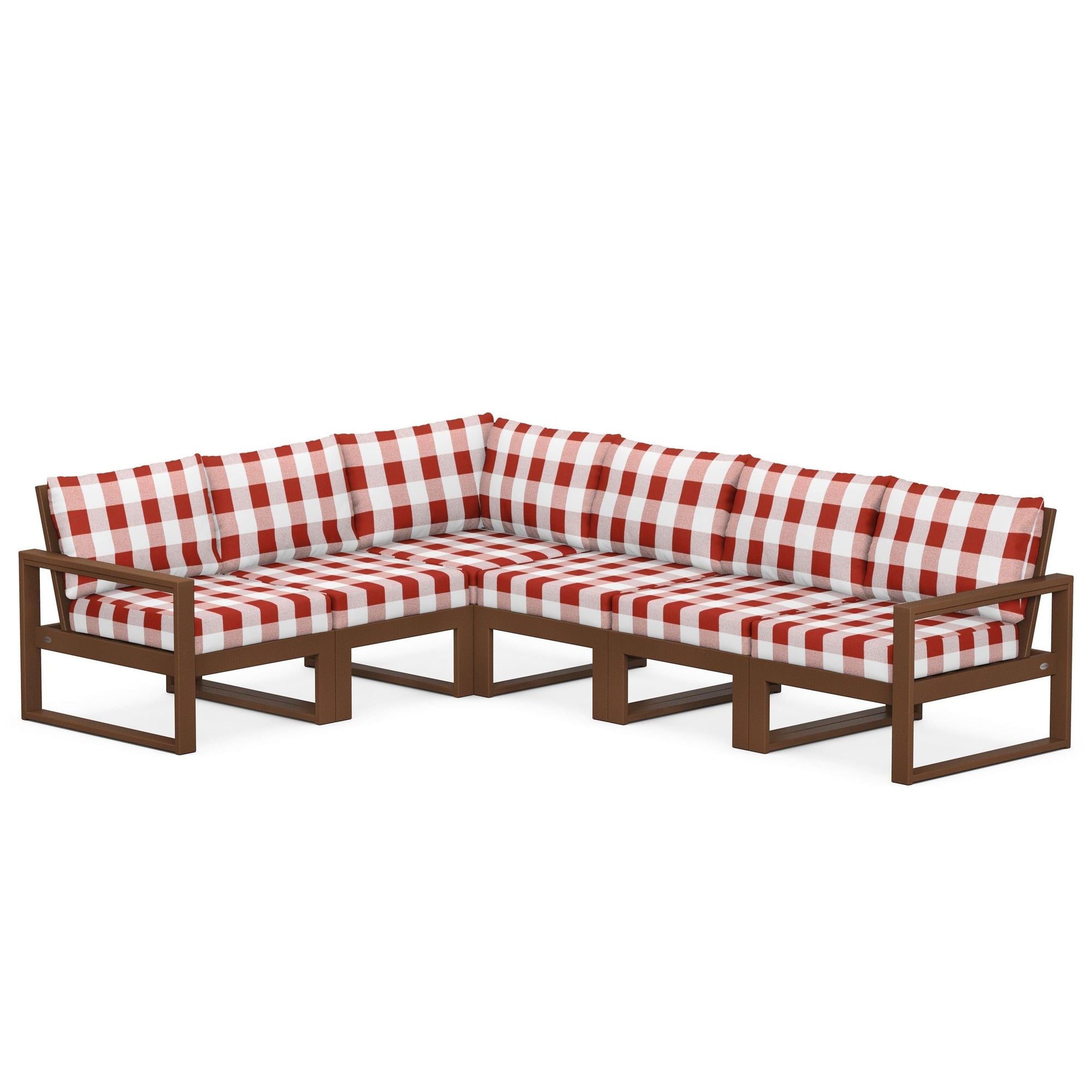 Polywood EDGE 6-Piece Modular Deep Seating Set