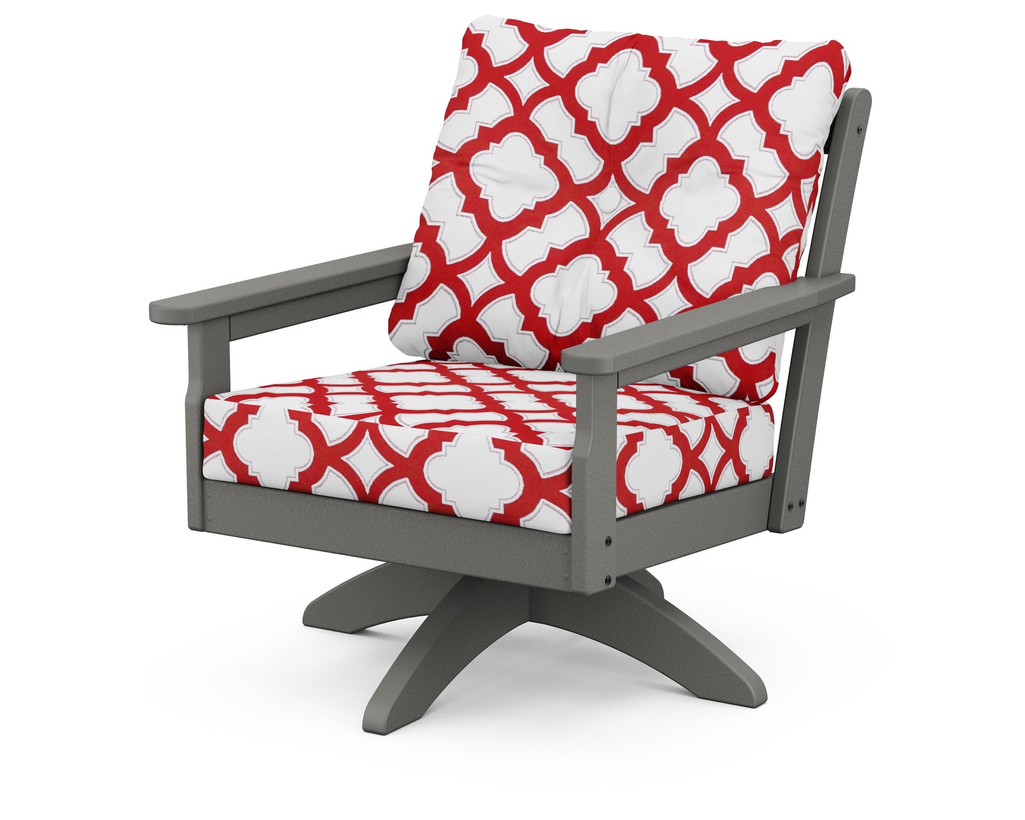 Polywood Vineyard Deep Seating Swivel Chair