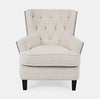 Wing Tufted Oat Chair