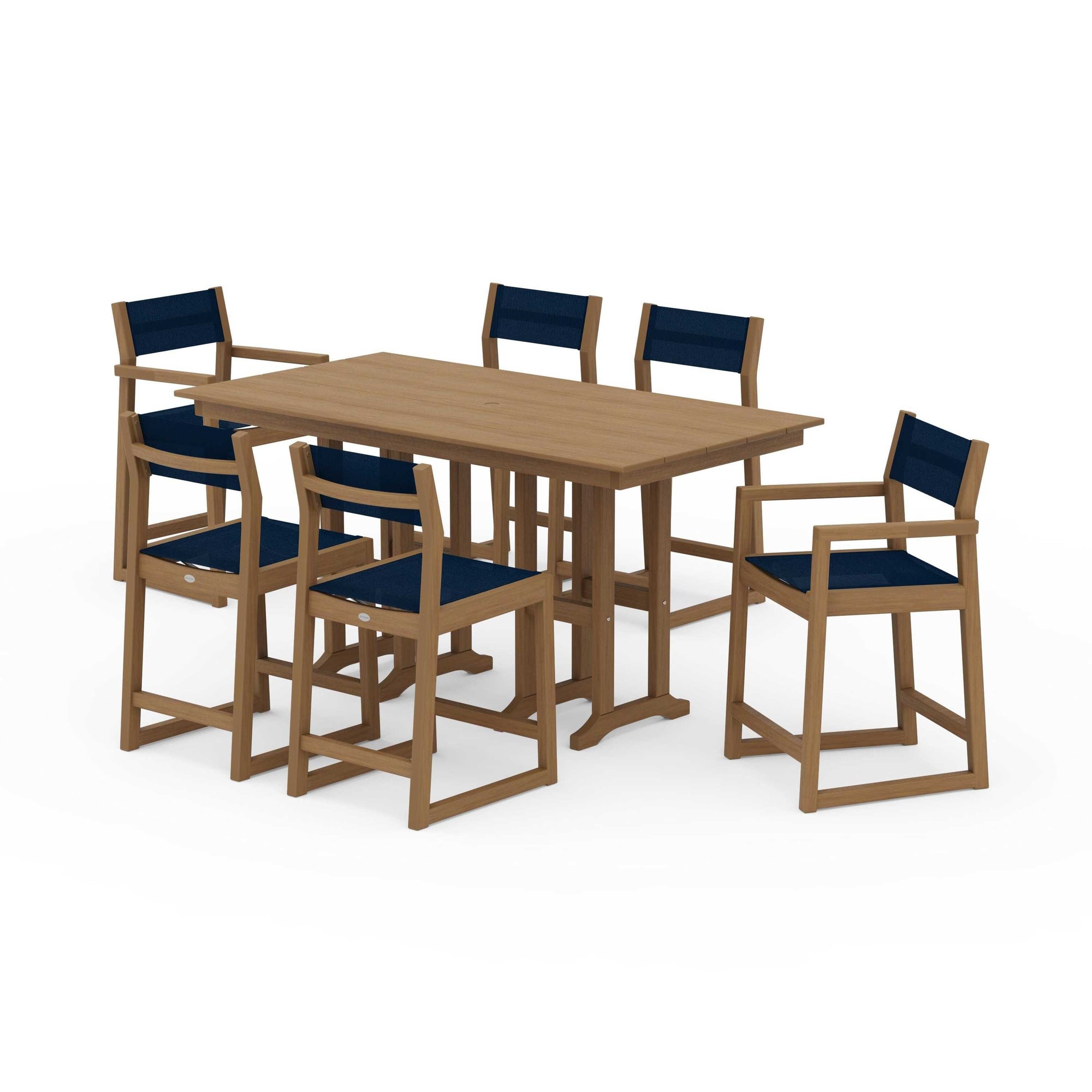 EDGE Sling 7-Piece Farmhouse Counter Set
