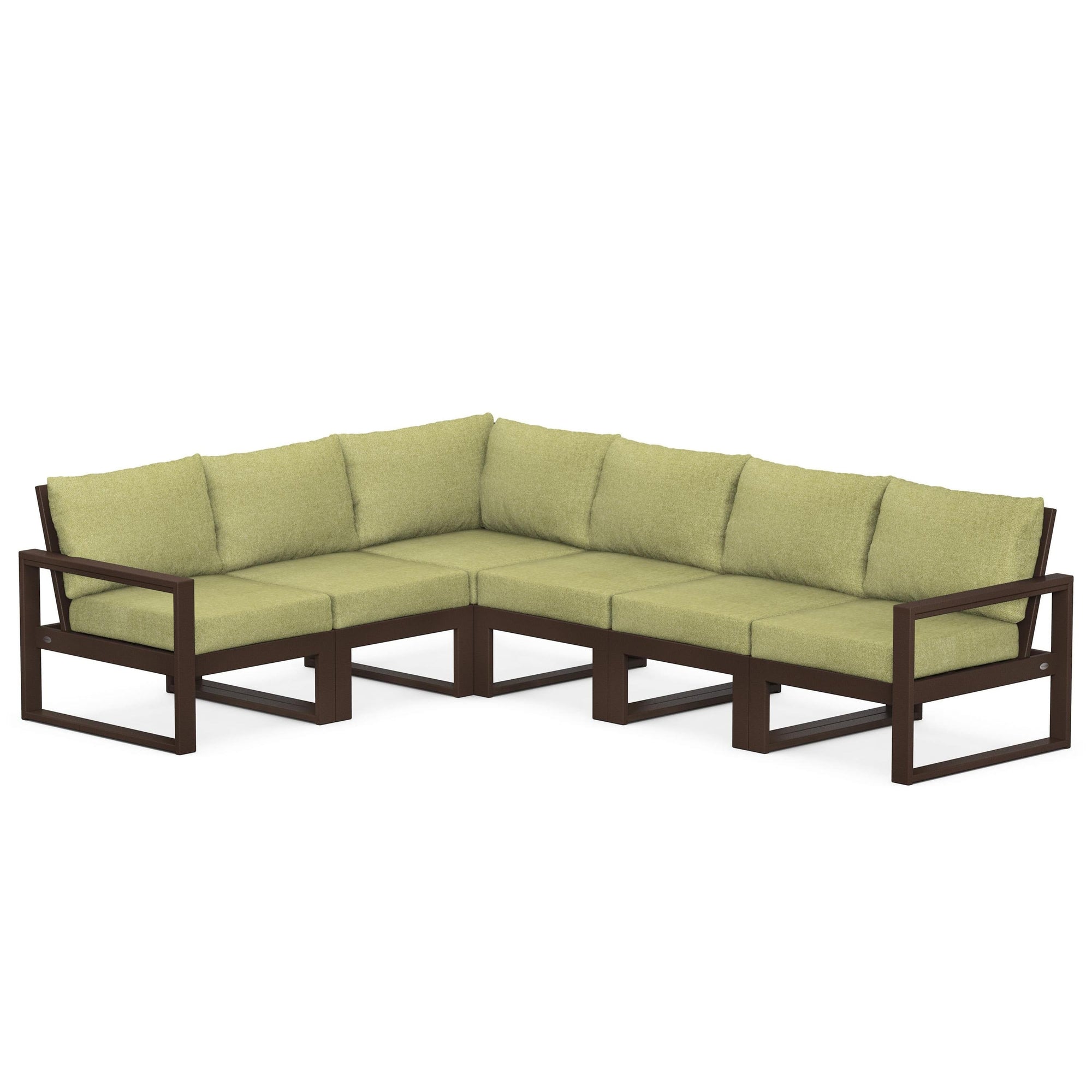 Polywood EDGE 6-Piece Modular Deep Seating Set