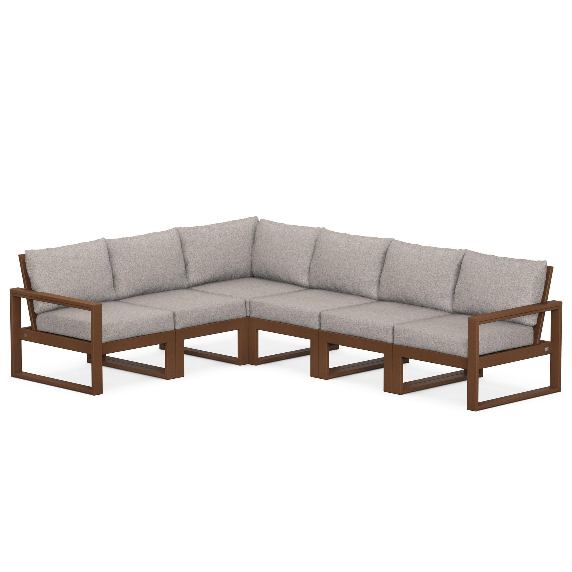 Polywood EDGE 6-Piece Modular Deep Seating Set