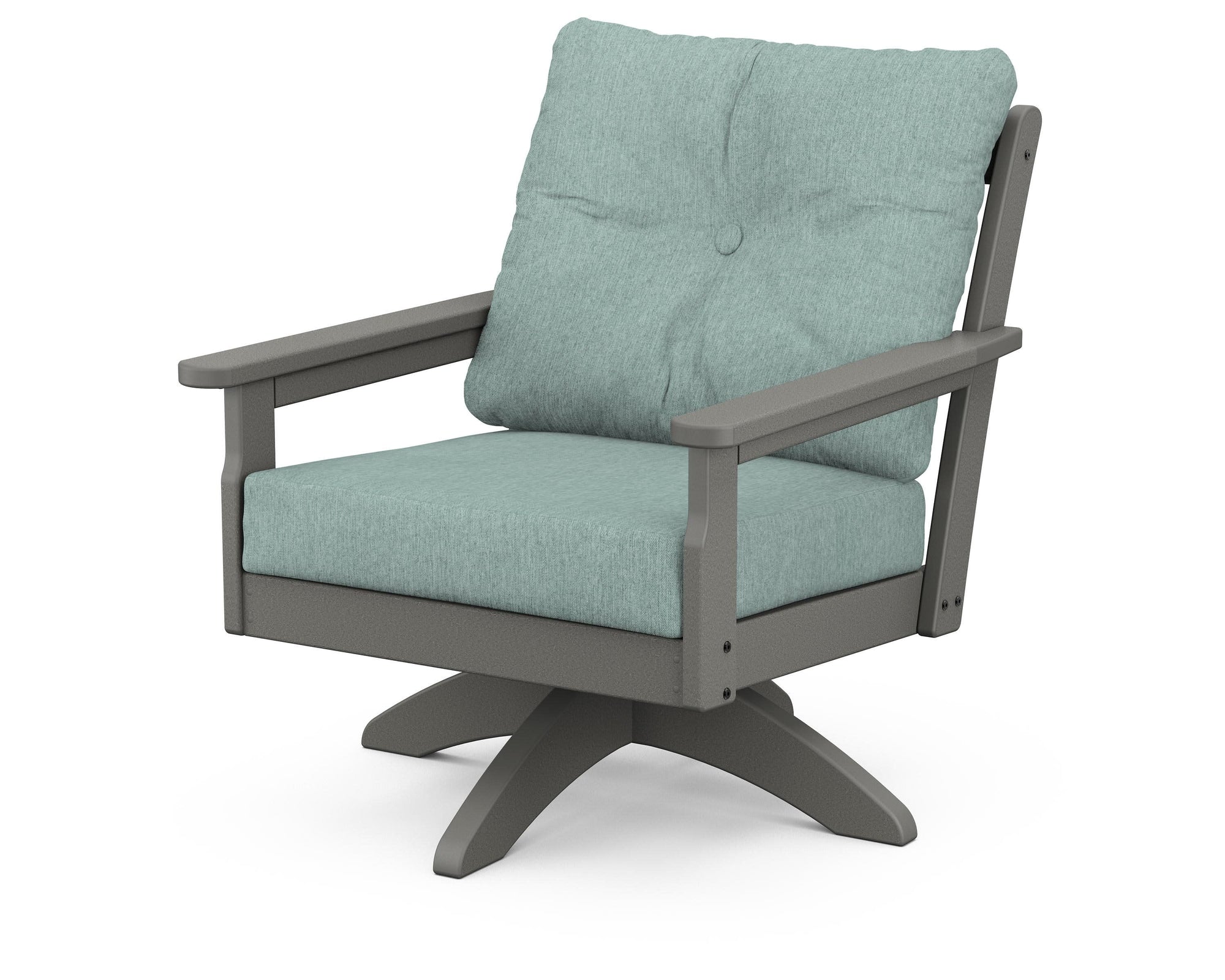 Polywood Vineyard Deep Seating Swivel Chair