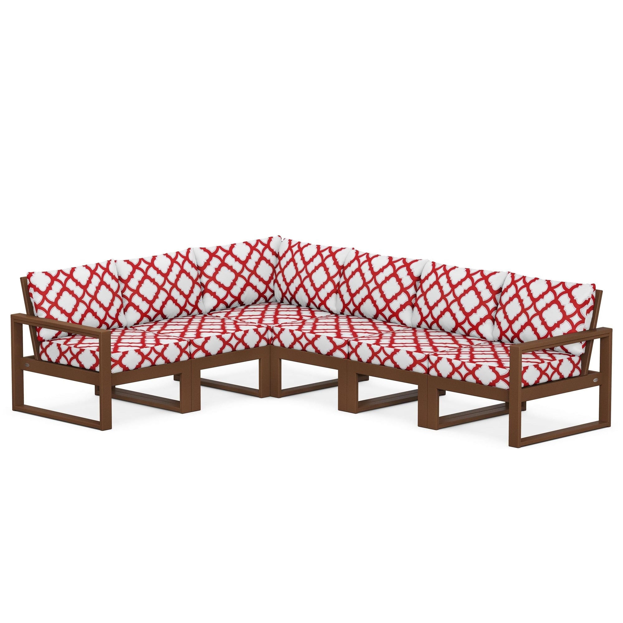 Polywood EDGE 6-Piece Modular Deep Seating Set