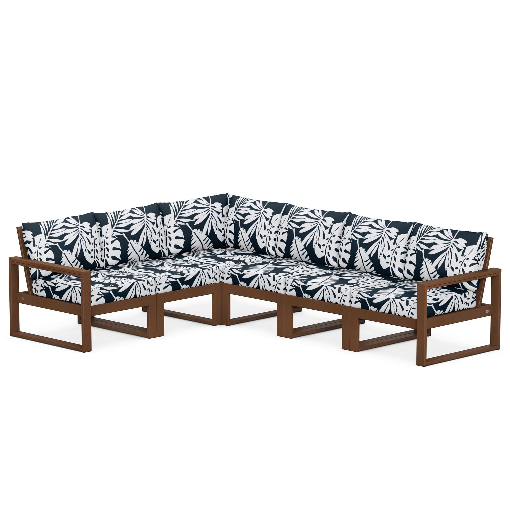 Polywood EDGE 6-Piece Modular Deep Seating Set