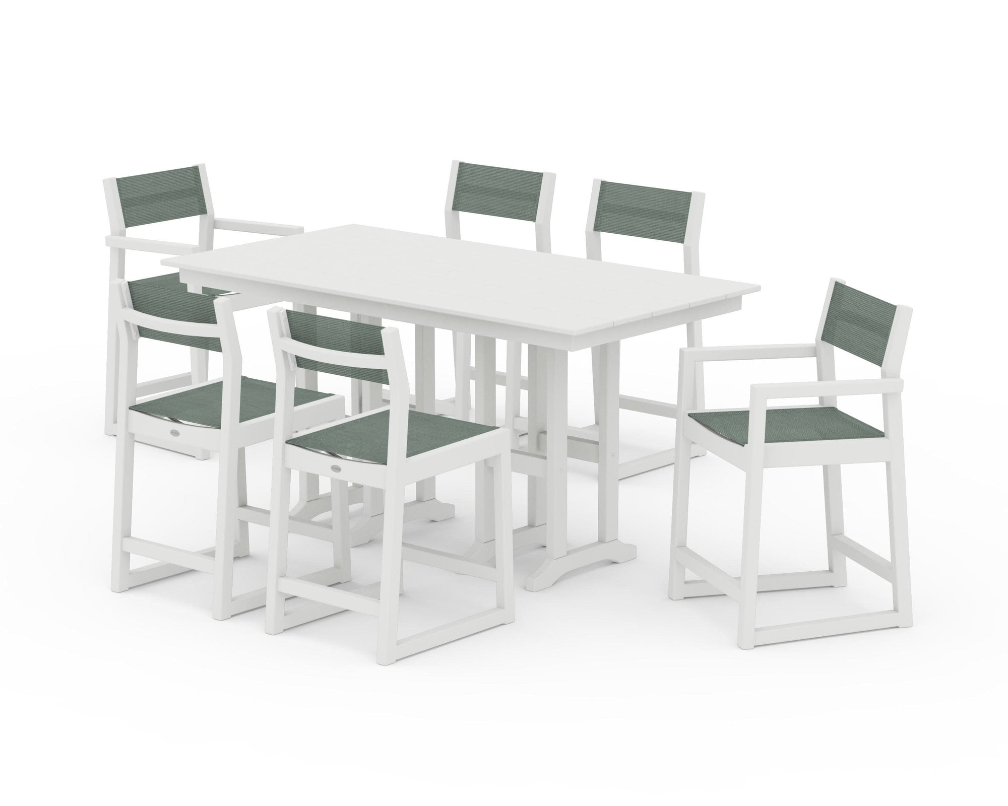 EDGE Sling 7-Piece Farmhouse Counter Set