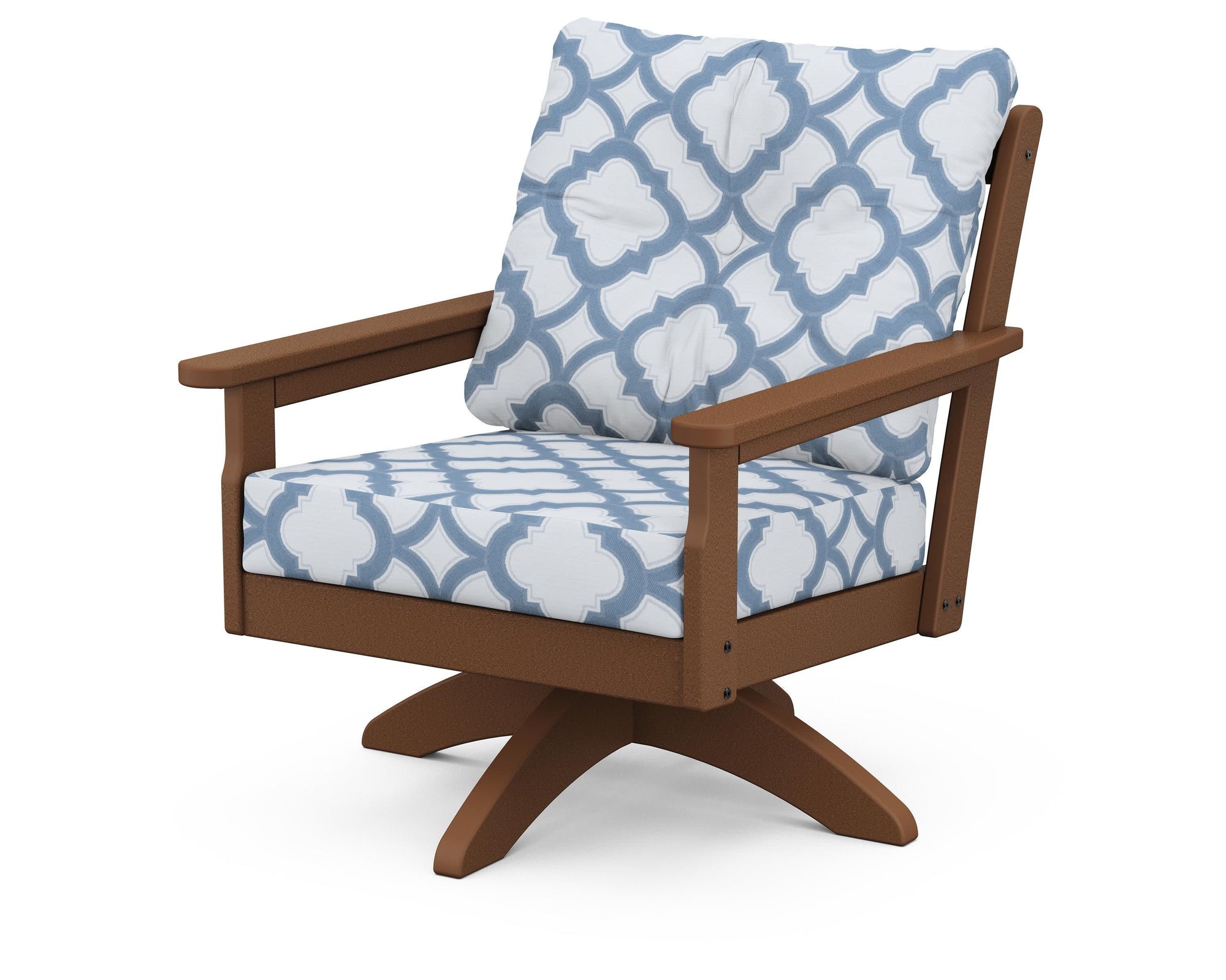 Polywood Vineyard Deep Seating Swivel Chair