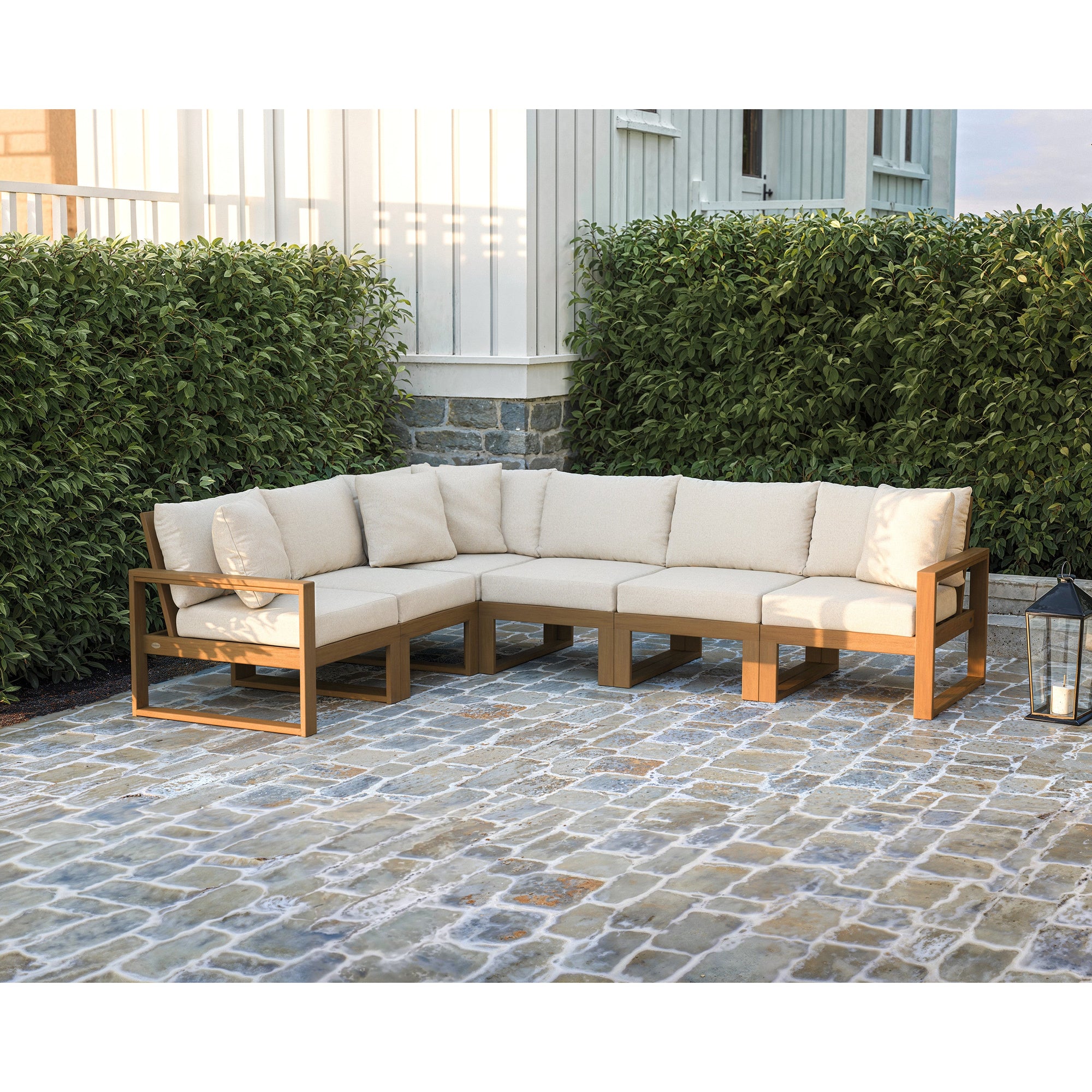 Polywood EDGE 6-Piece Modular Deep Seating Set