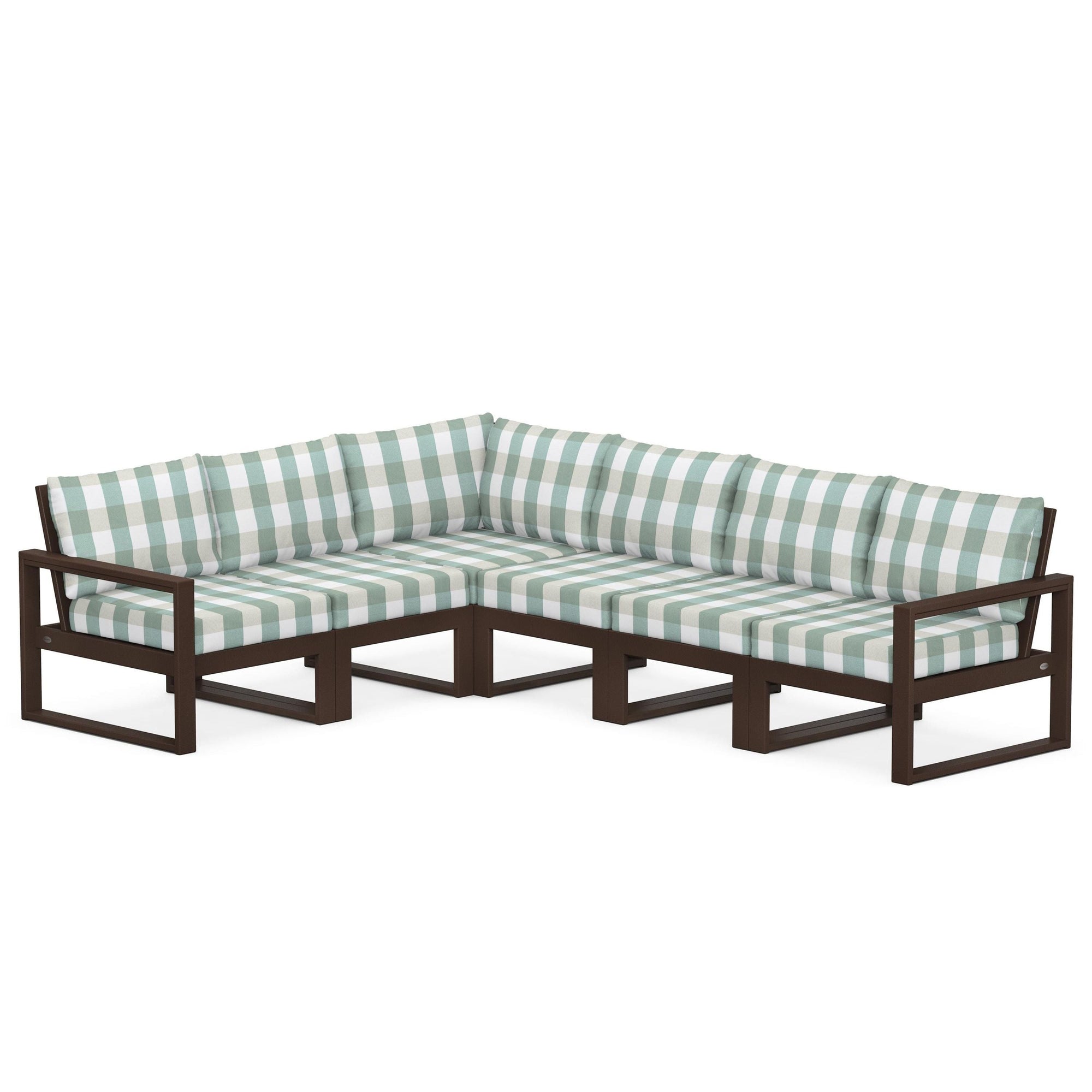 Polywood EDGE 6-Piece Modular Deep Seating Set