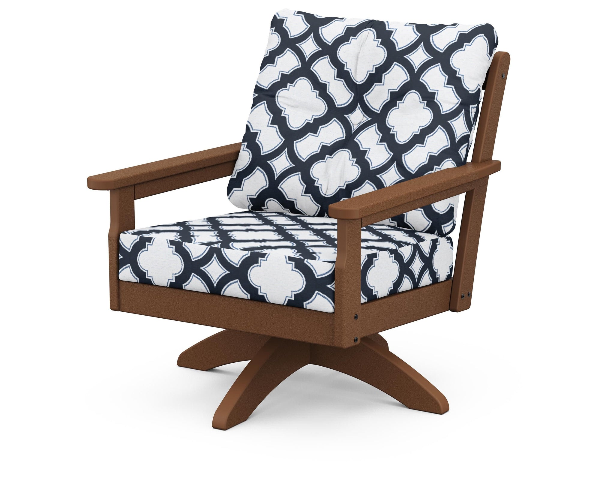 Polywood Vineyard Deep Seating Swivel Chair