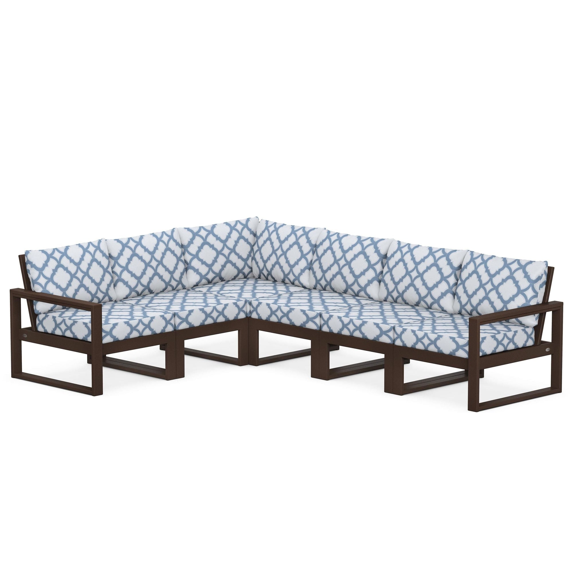 Polywood EDGE 6-Piece Modular Deep Seating Set