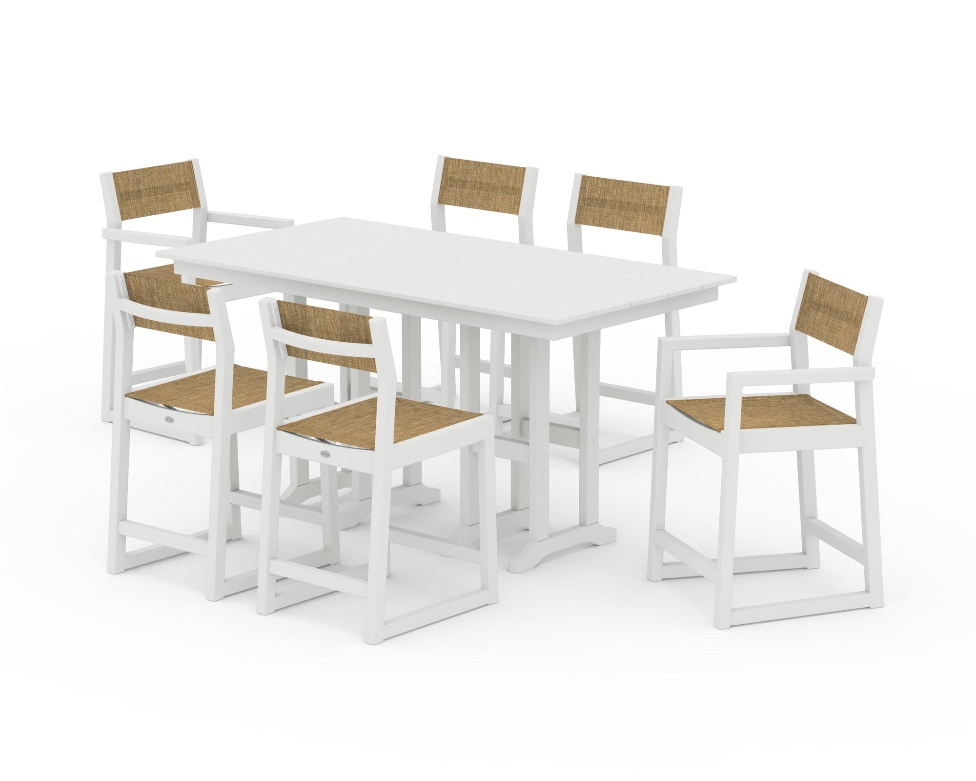 EDGE Sling 7-Piece Farmhouse Counter Set