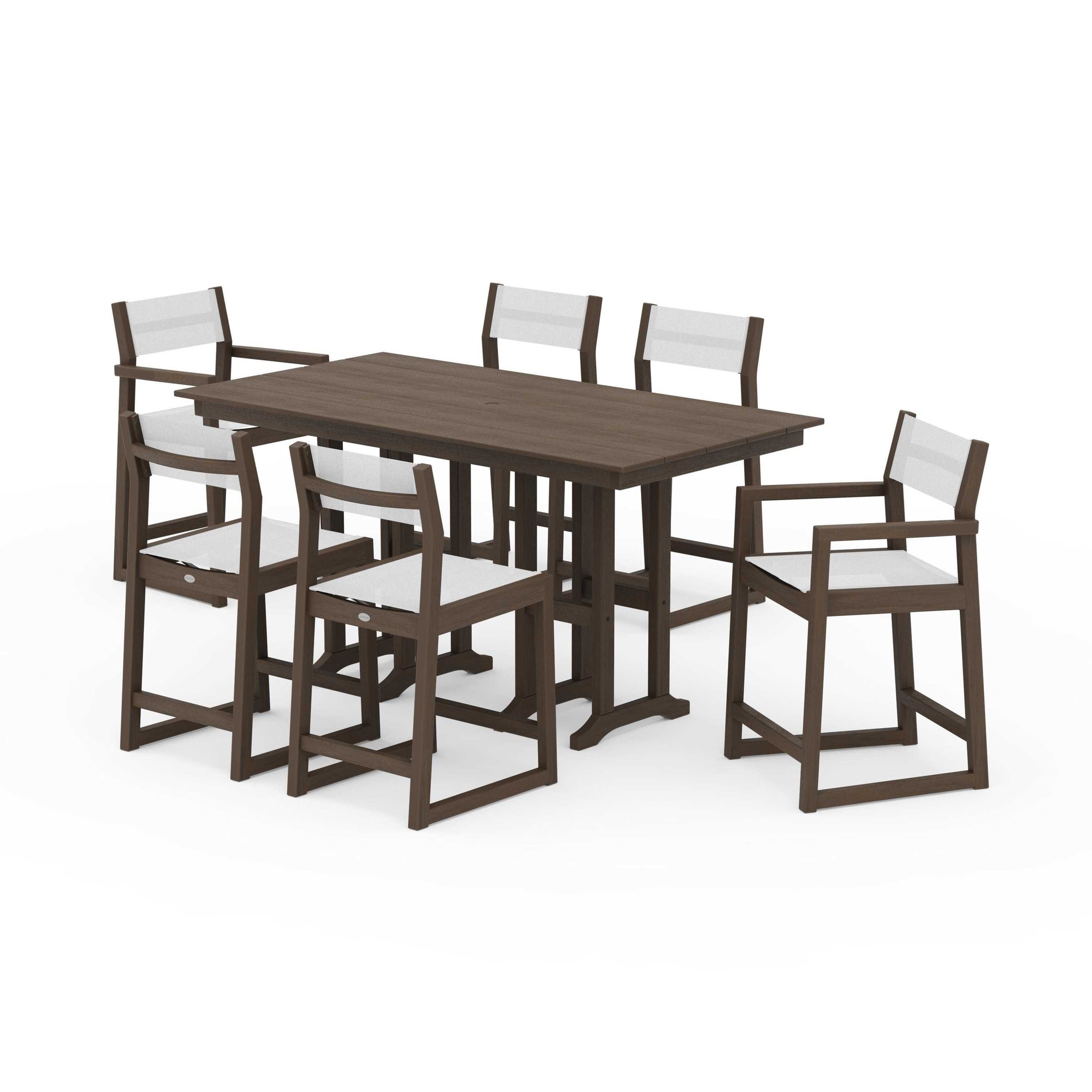EDGE Sling 7-Piece Farmhouse Counter Set