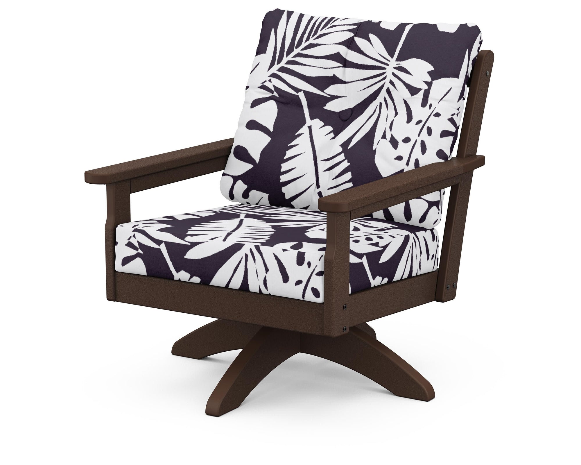 Polywood Vineyard Deep Seating Swivel Chair