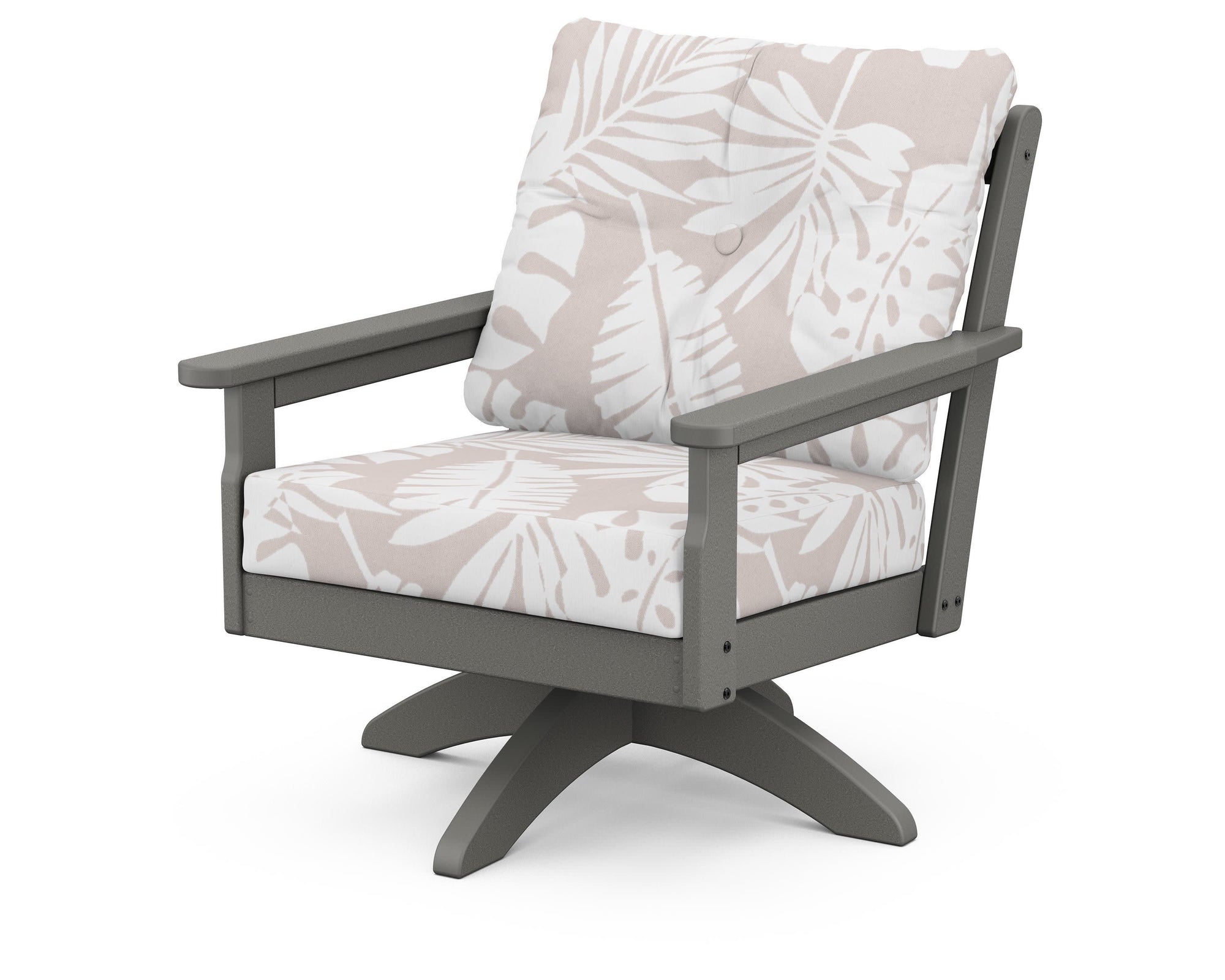 Polywood Vineyard Deep Seating Swivel Chair