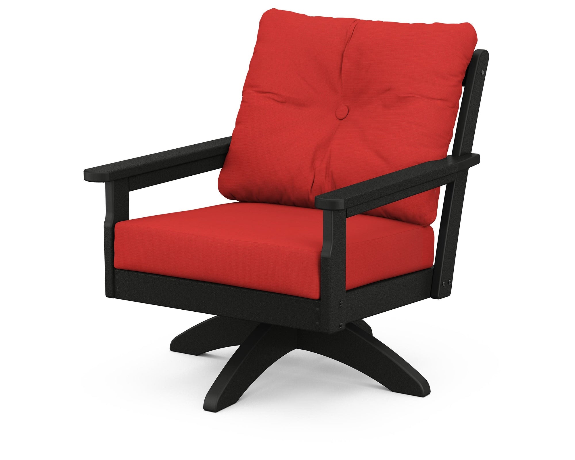 Polywood Vineyard Deep Seating Swivel Chair