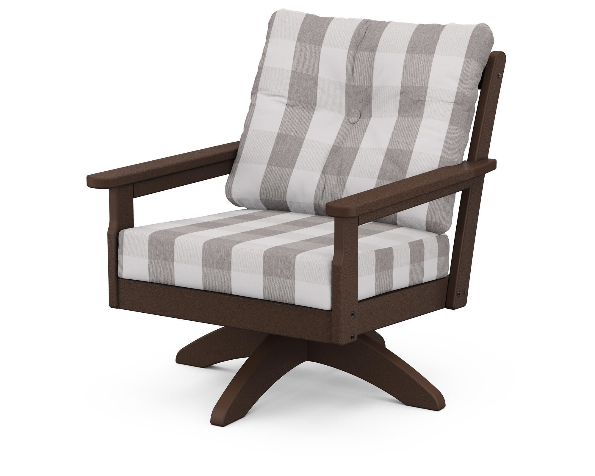 Polywood Vineyard Deep Seating Swivel Chair