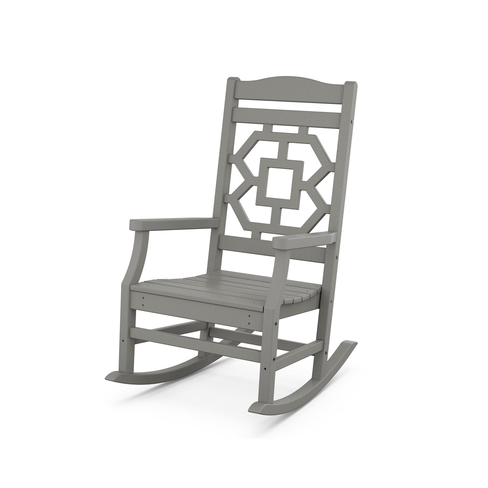 Polywood Chinoiserie Rocking Chair