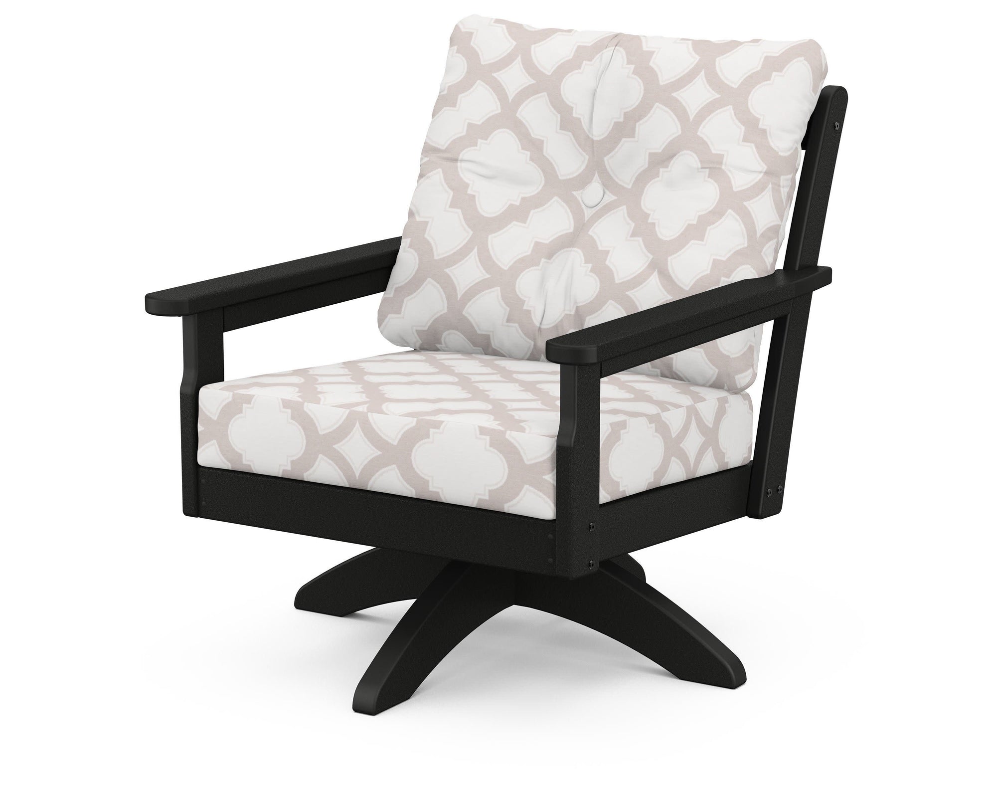 Polywood Vineyard Deep Seating Swivel Chair