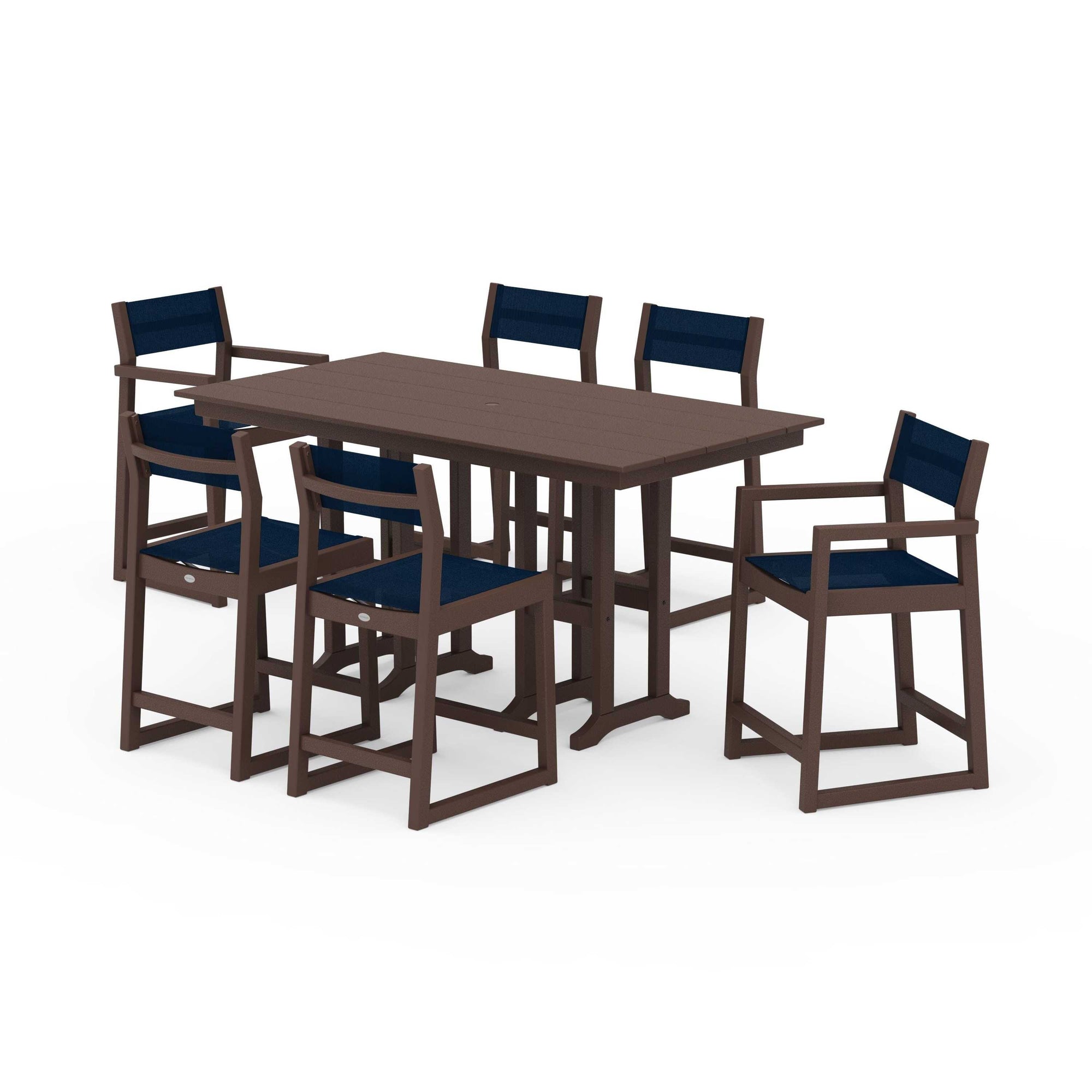 EDGE Sling 7-Piece Farmhouse Counter Set