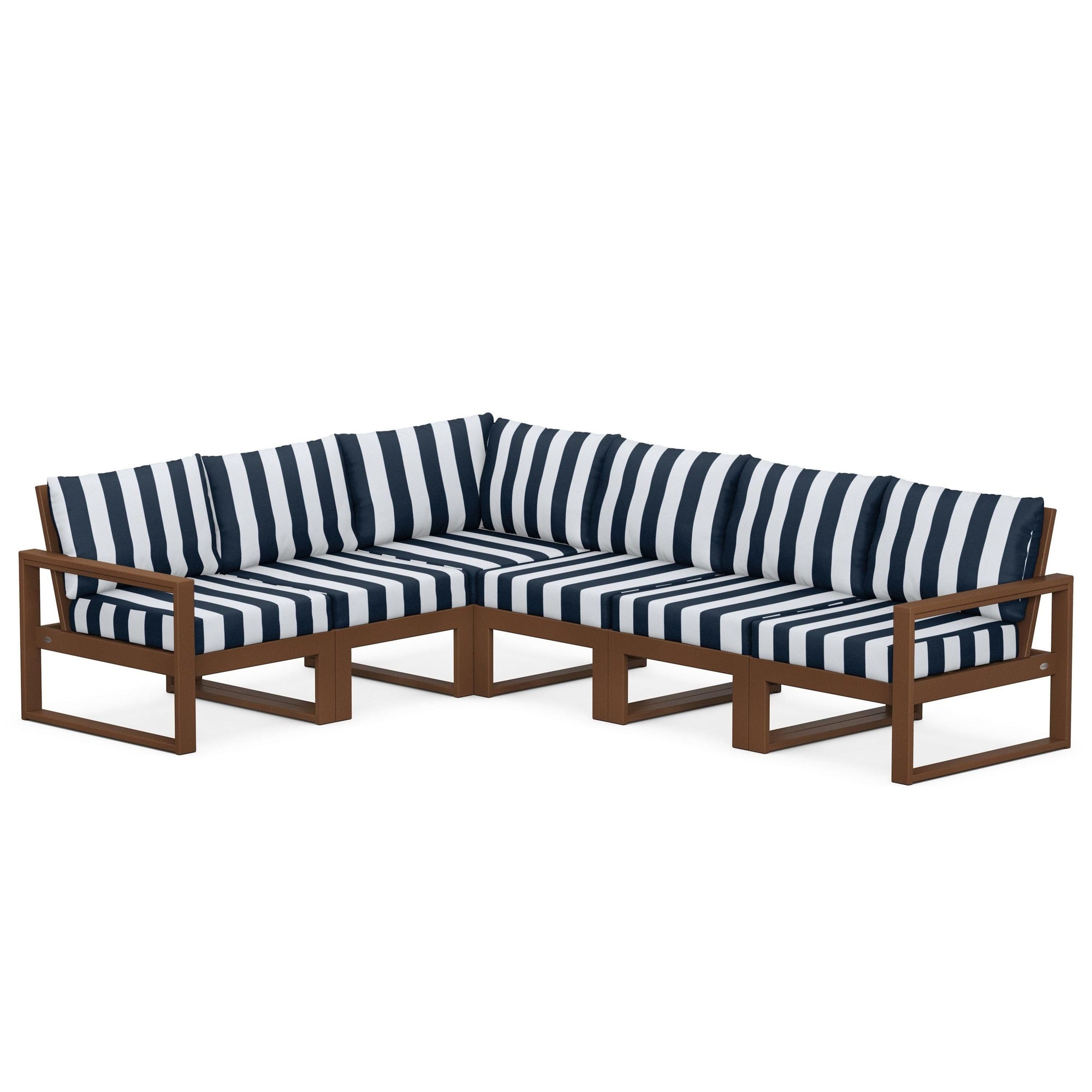 Polywood EDGE 6-Piece Modular Deep Seating Set