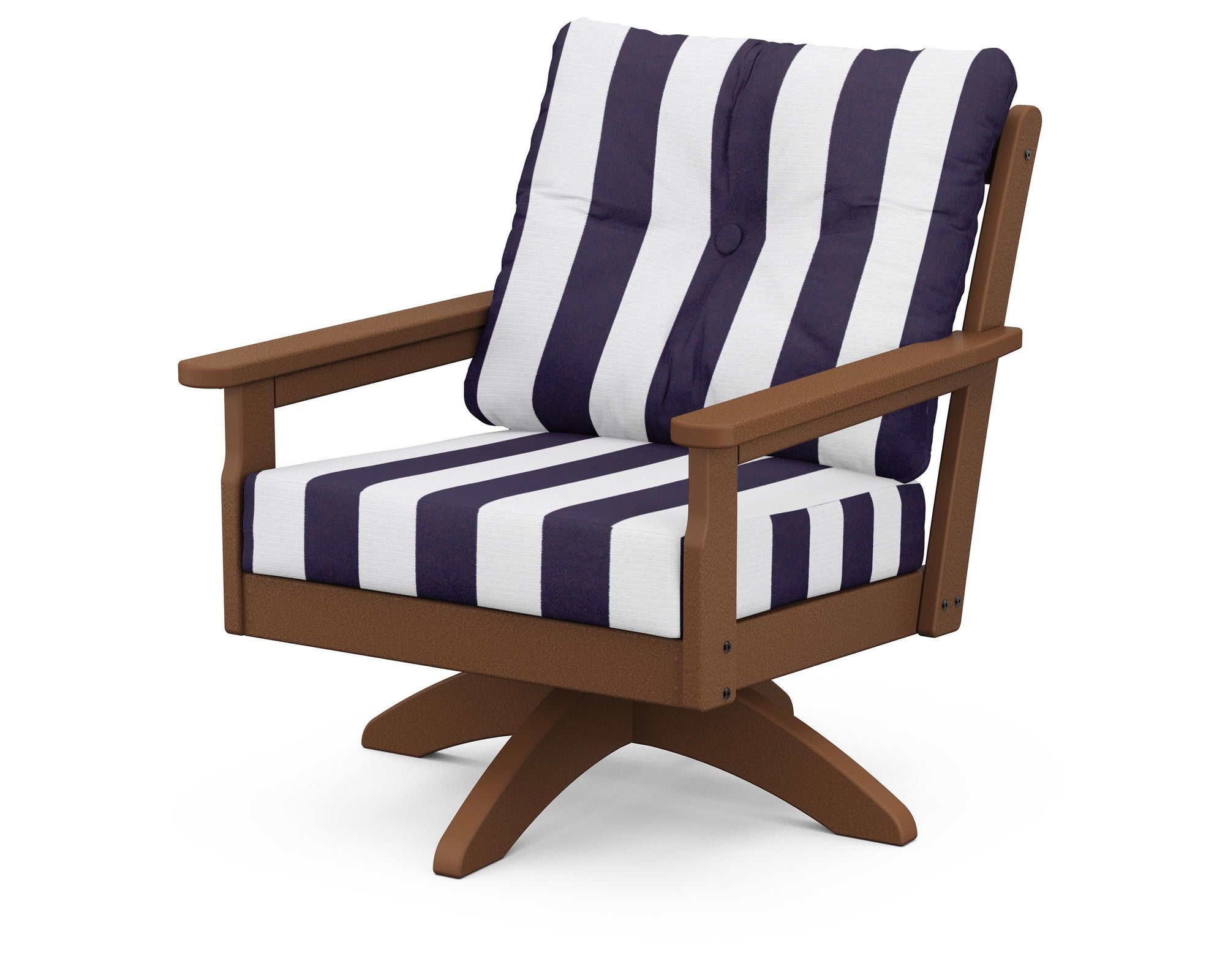 Polywood Vineyard Deep Seating Swivel Chair