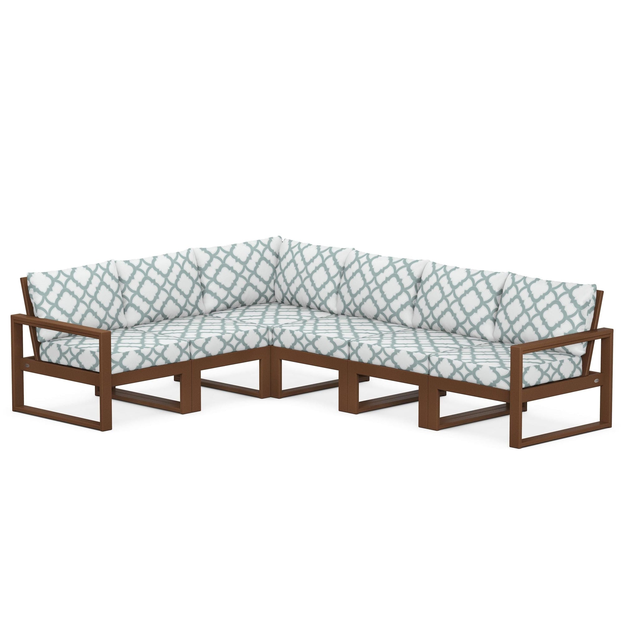 Polywood EDGE 6-Piece Modular Deep Seating Set
