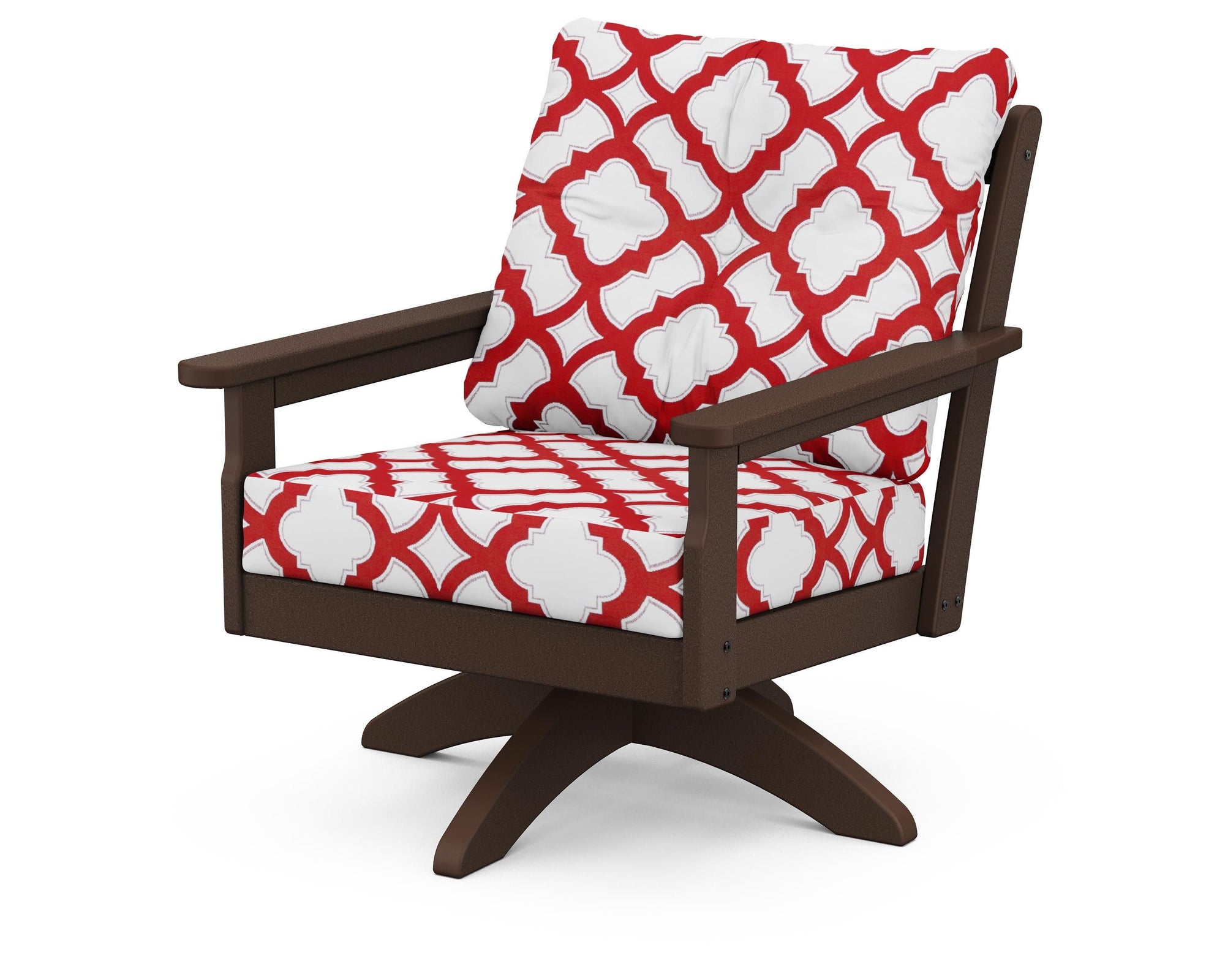 Polywood Vineyard Deep Seating Swivel Chair