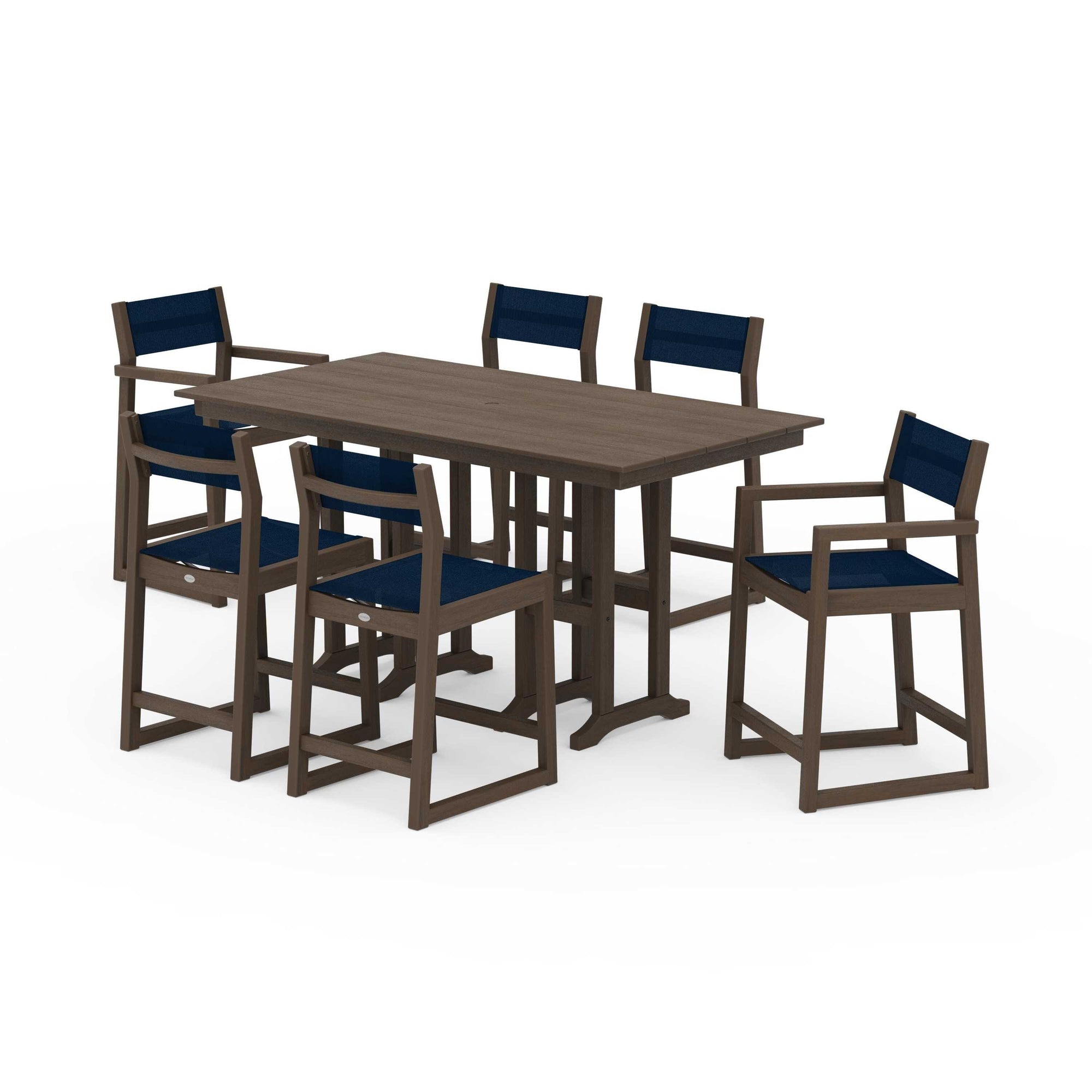 EDGE Sling 7-Piece Farmhouse Counter Set