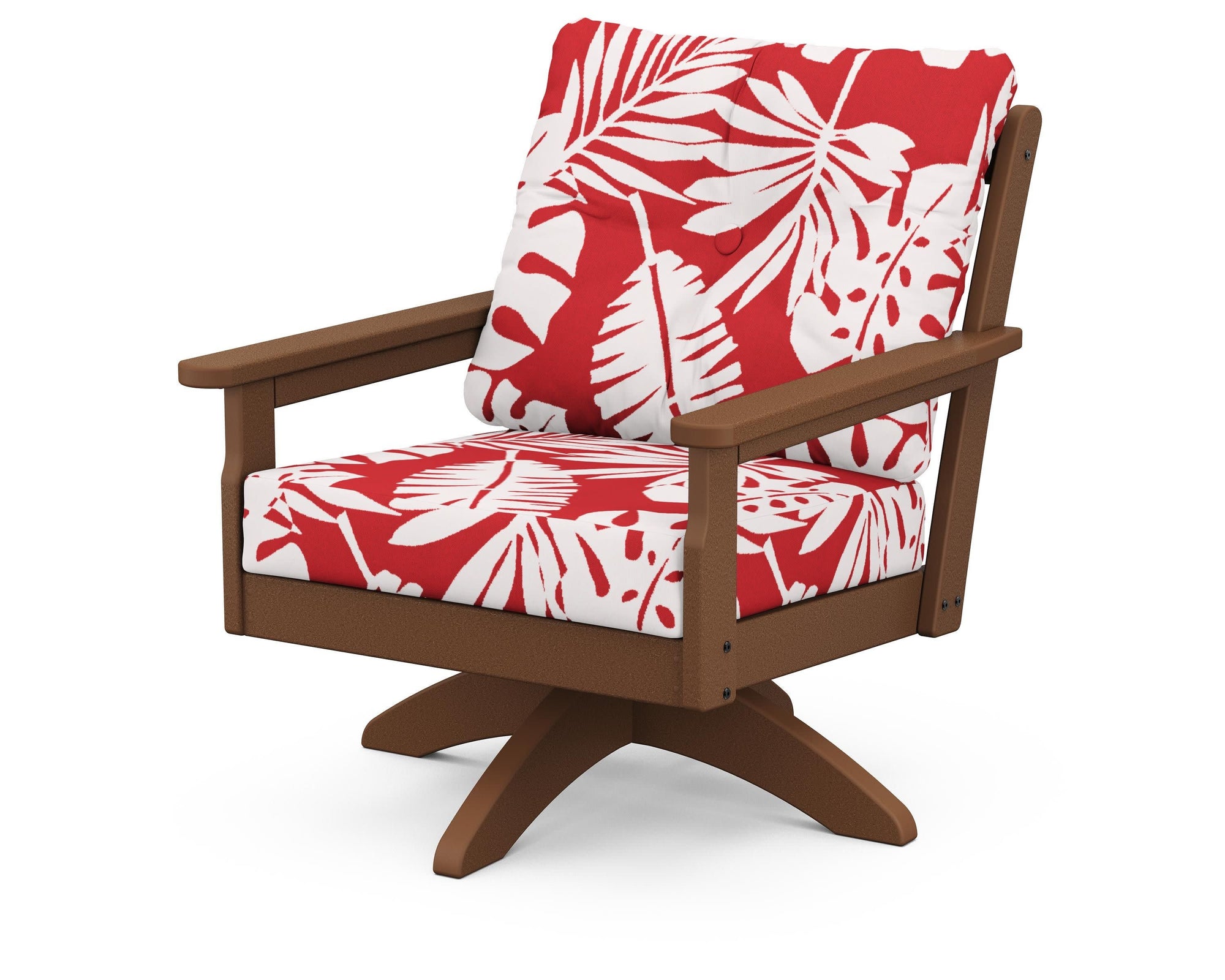 Polywood Vineyard Deep Seating Swivel Chair