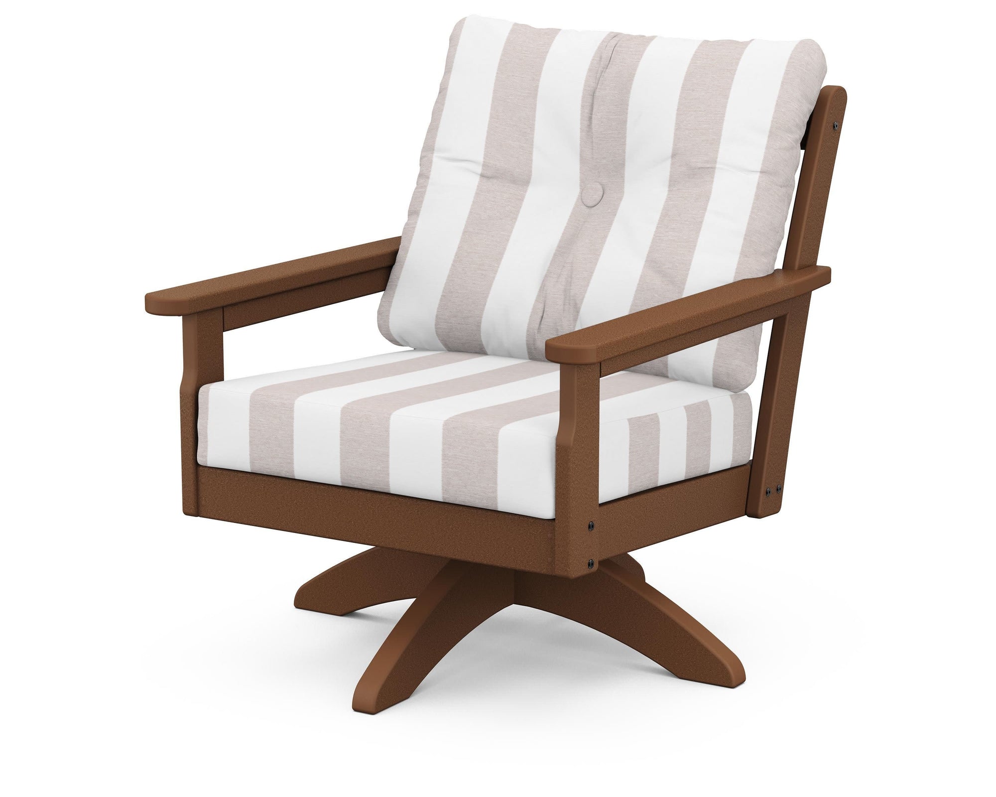 Polywood Vineyard Deep Seating Swivel Chair