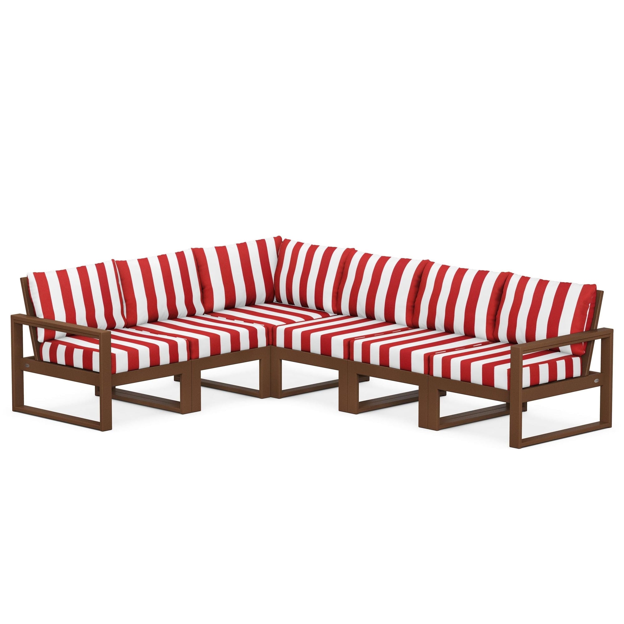 Polywood EDGE 6-Piece Modular Deep Seating Set