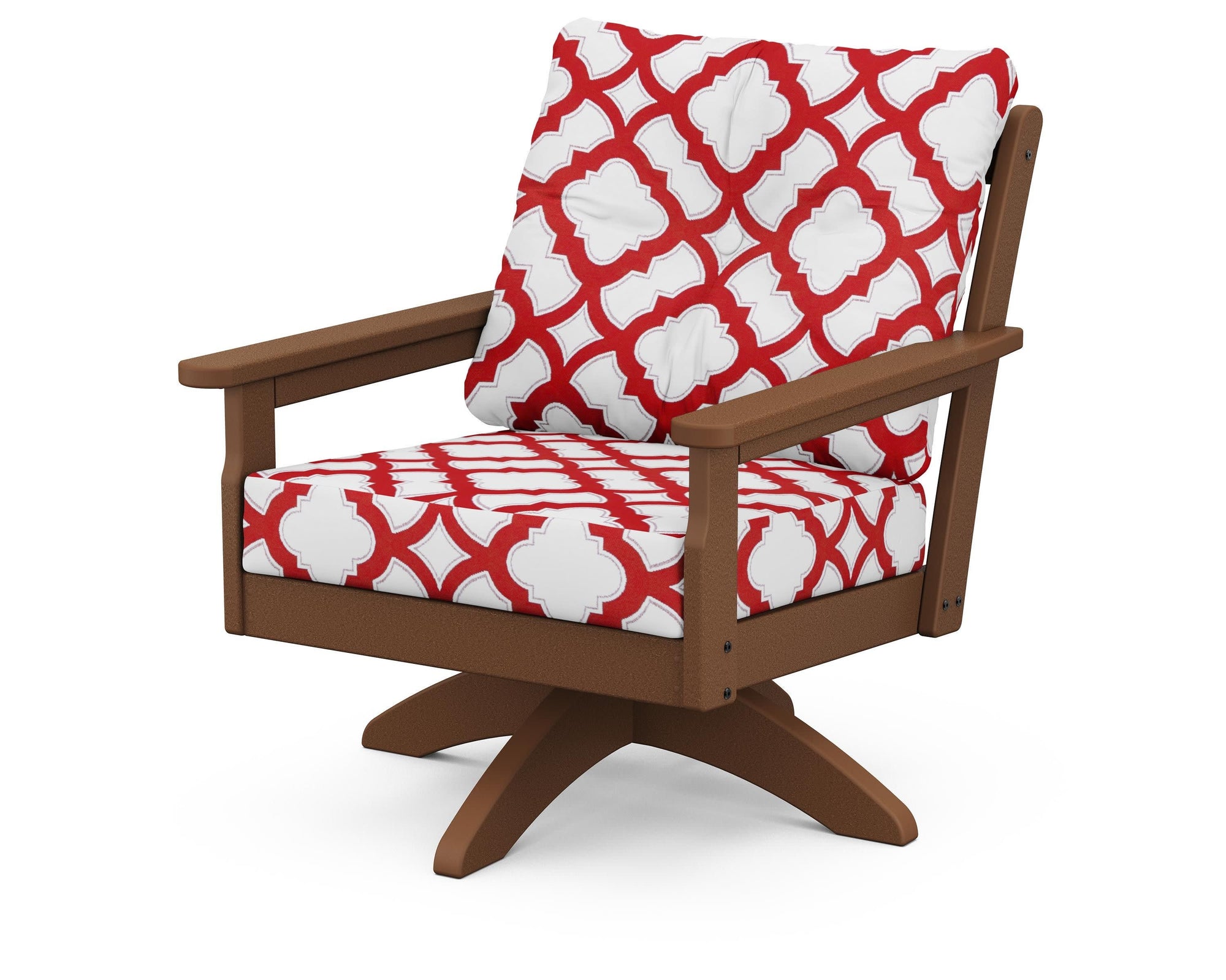 Polywood Vineyard Deep Seating Swivel Chair