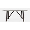 American Rustics Counter Height Trestle Table