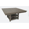 Outer Banks Hi/Low Square Storage Dining Table - Driftwood