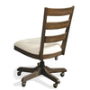 Perspectives Wood Back Upholstered Desk Chair