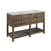 Carlyle 2-Drawer Double Sink Vanity 57&quot;