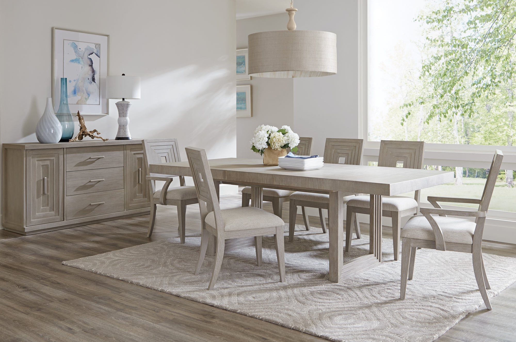 Stepstone Extendable (74-92&quot;) Rectangle Dining Table