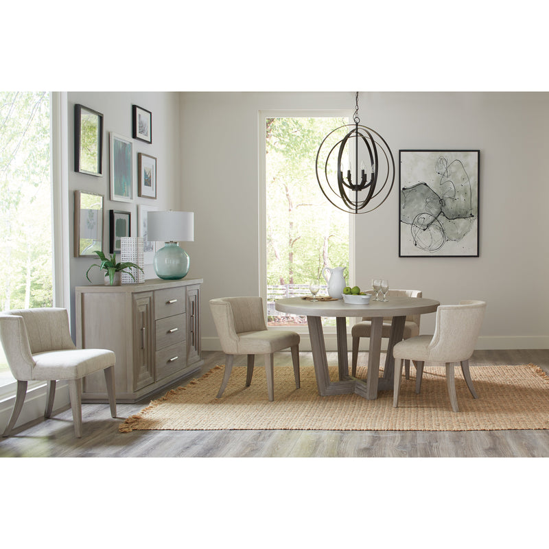 Stepstone Mist Round 54" Dining Table