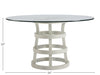 Round Glass 54&quot; Table